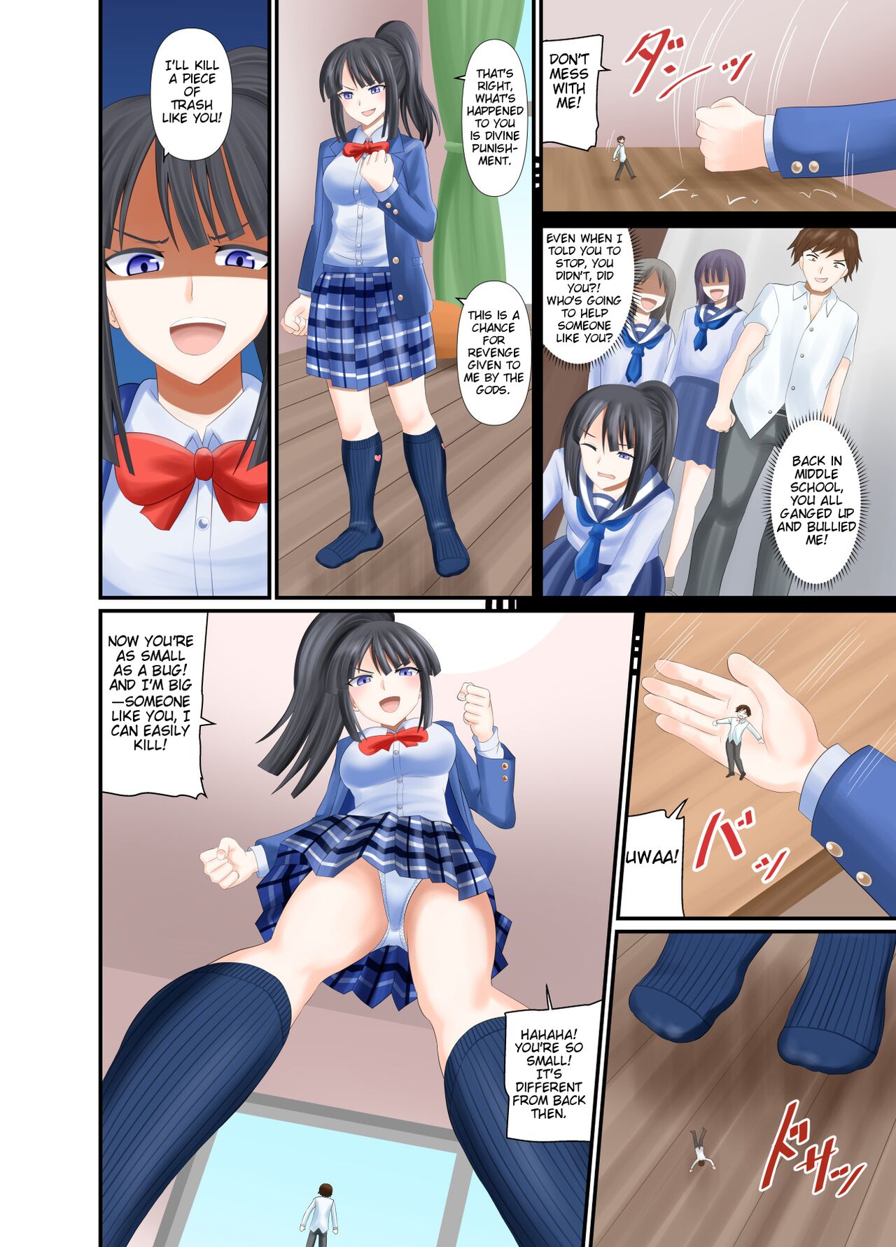 Crushed by navy blue socks page 2 full