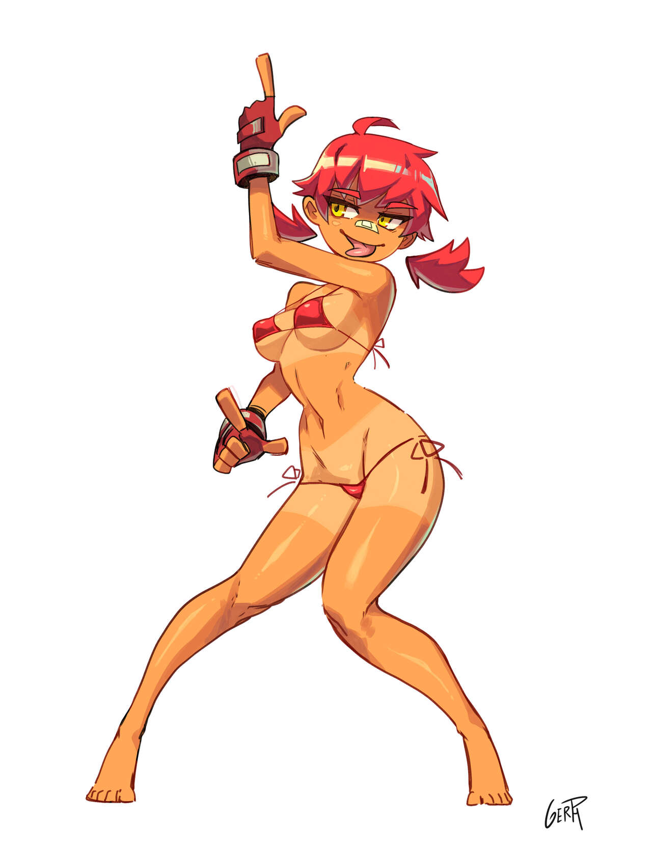Carly Pin-ups page 6 full