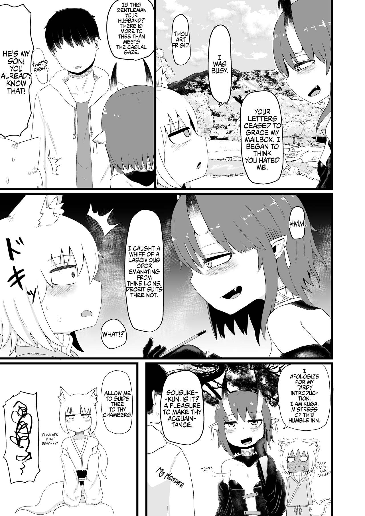 Loli Baba Okaa-san wa Oshi ni Yowai 5 | My Loli Baba Mama is Weak to my Advances 5 page 12 full