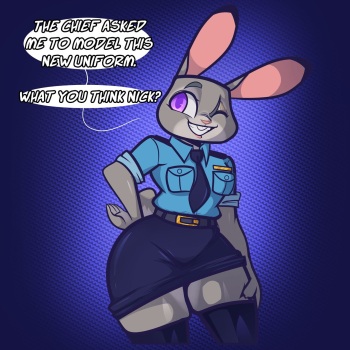 [YellowCyann] Judy's New Uniform cover