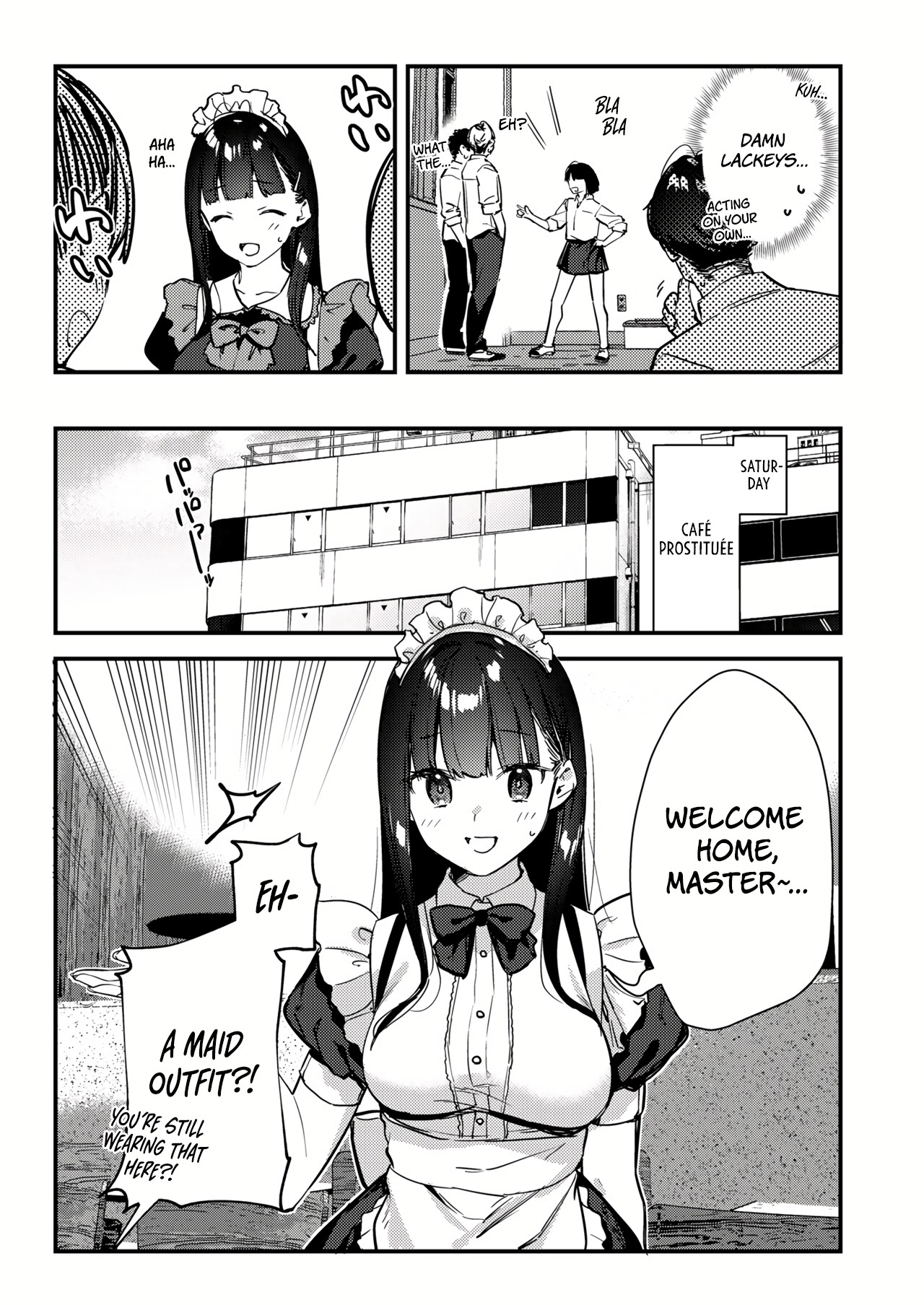 Suki na Ko no Beit Saki ga H na Service o Shiteiru 3 | My favorite girl's part-time job offers "H services" to regular customers 3 page 10 full