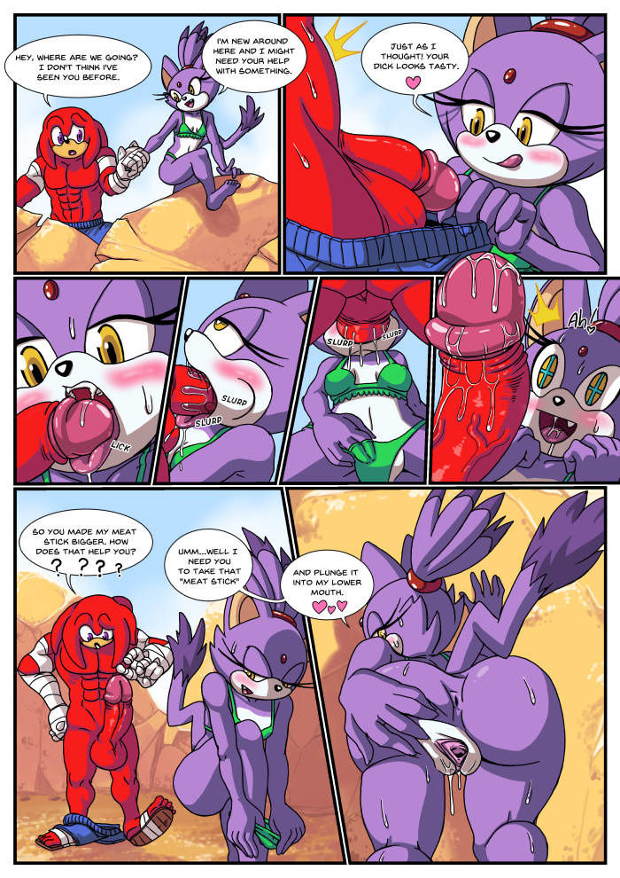 Sonic Boom Beach Short page 1 full
