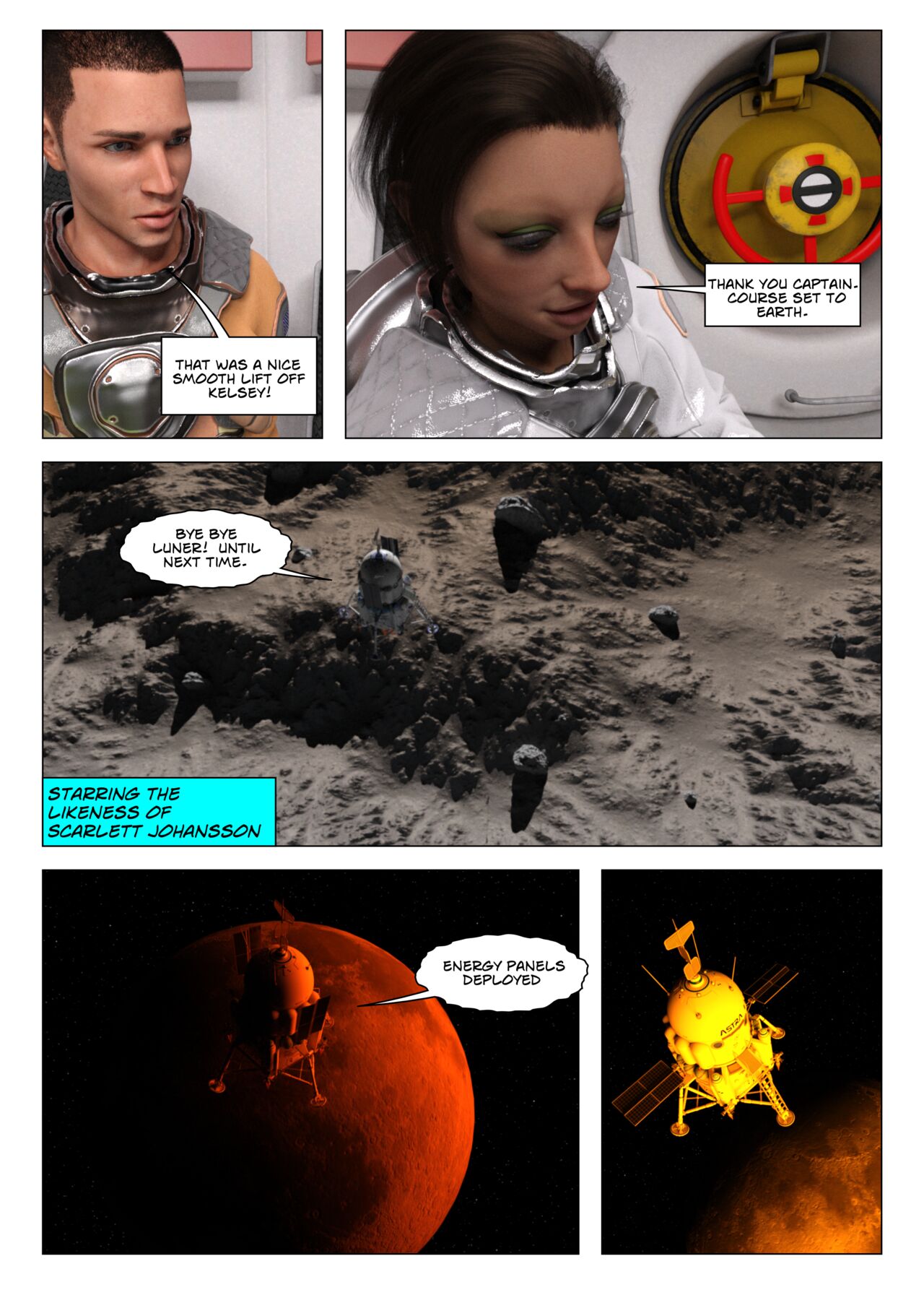 The Adventures of Nova Starling Issue 1 page 2 full