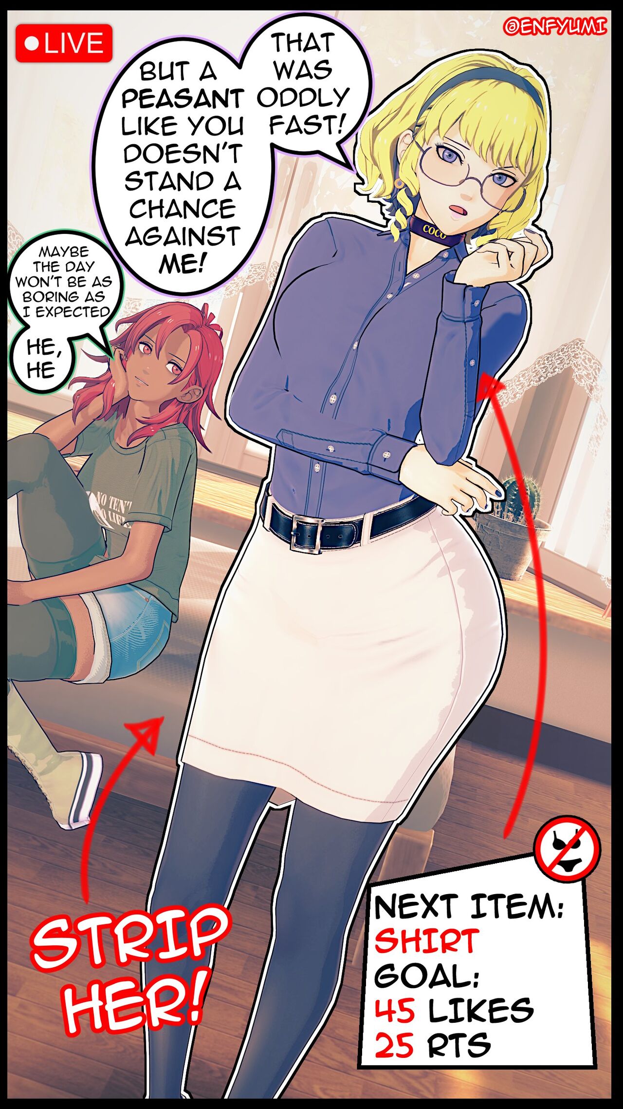 Constance & Hapi strip game page 2 full