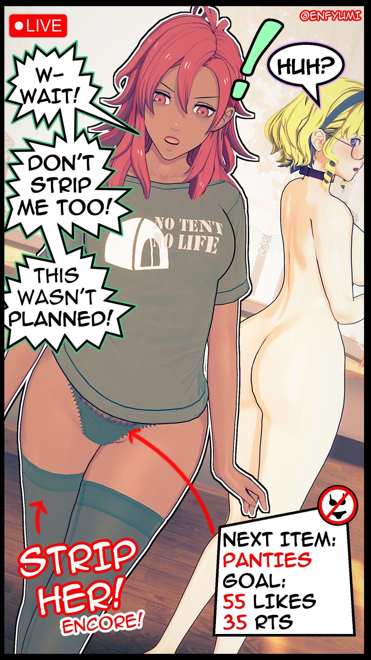 Constance & Hapi strip game page 8 full