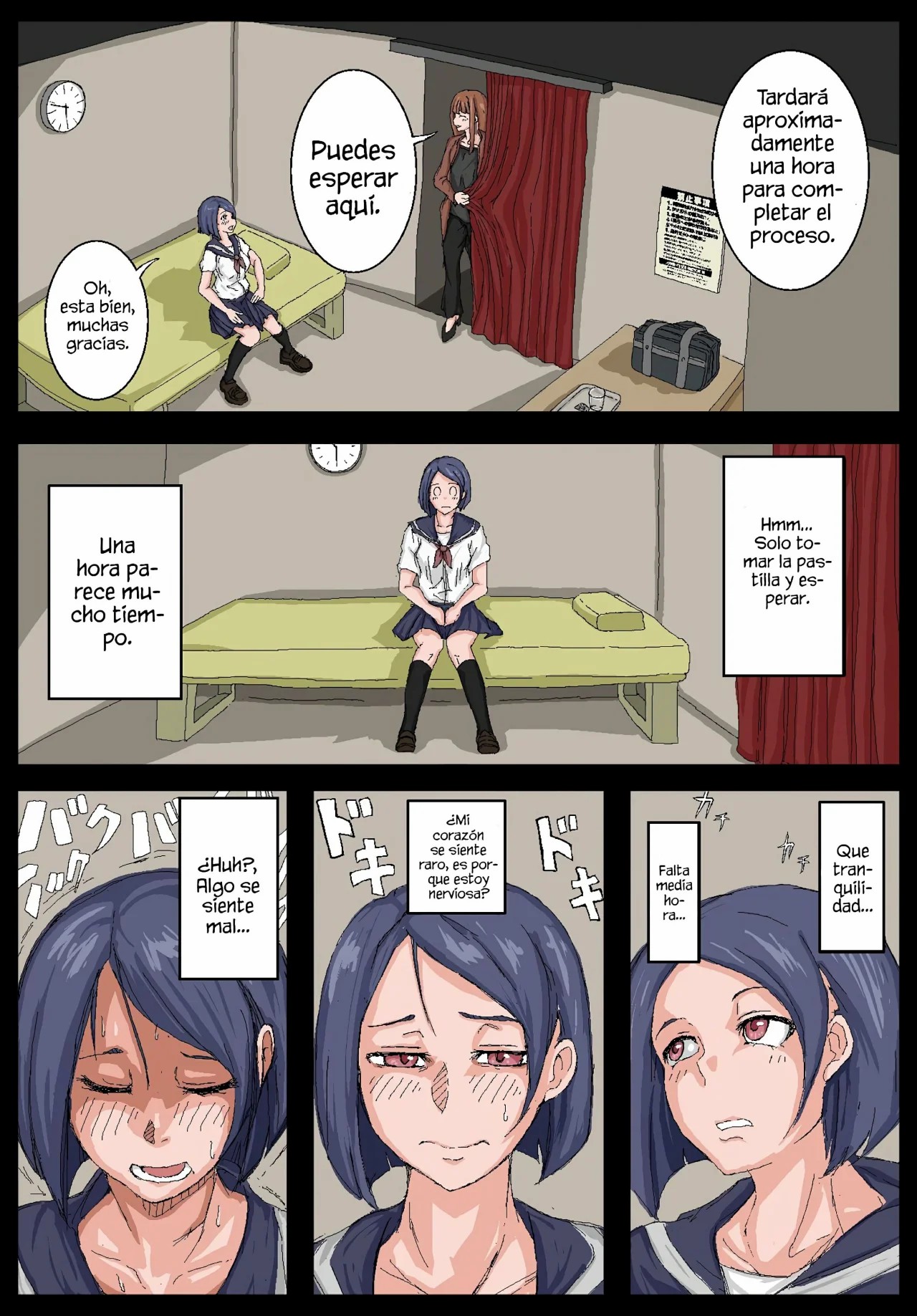 Onahole Senpai. page 8 full