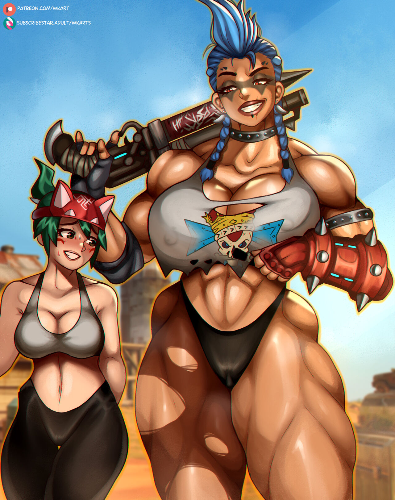 Junker Queen and Kiriko page 5 full