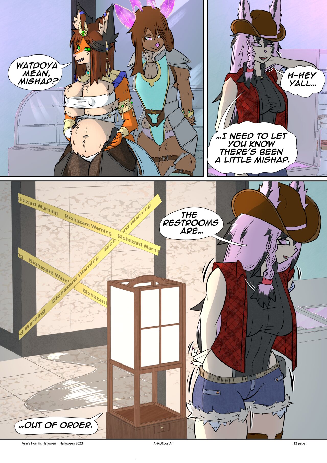 Asin's Horrific Halloween page 12 full
