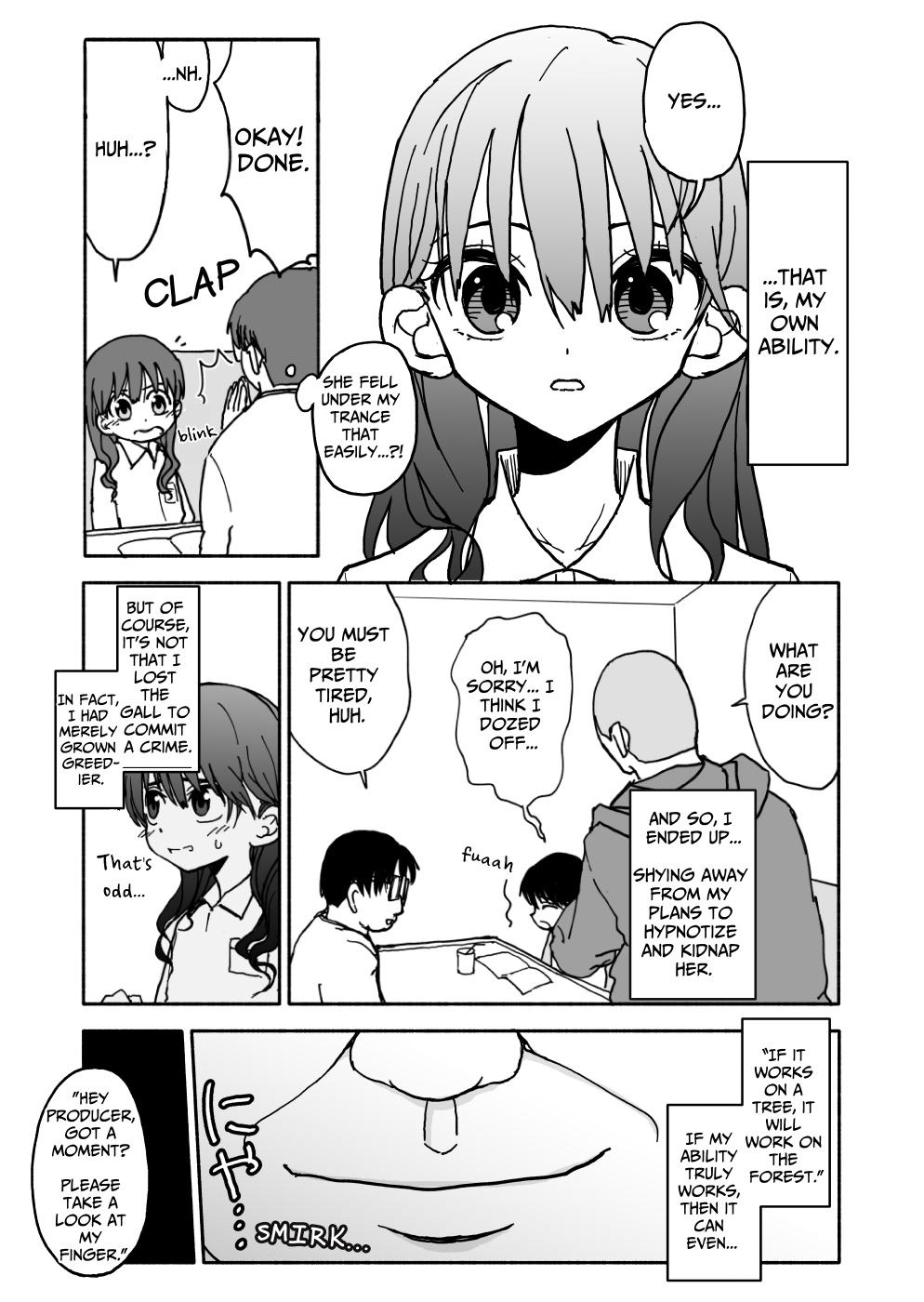 Okashi Tsukuri Idol Gimi! Ecchi na Himitsu no Tokkun Manga | Confectionery Idol Gimmie! Naughty Secret Training Manga page 9 full