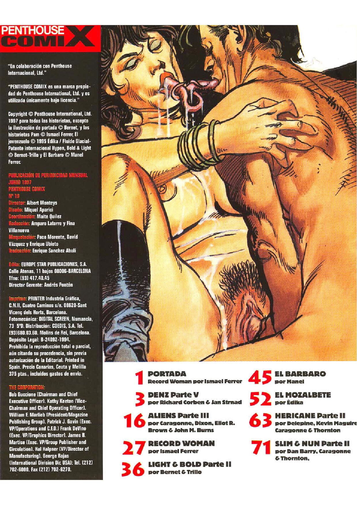 Penthouse Comix #19 page 2 full