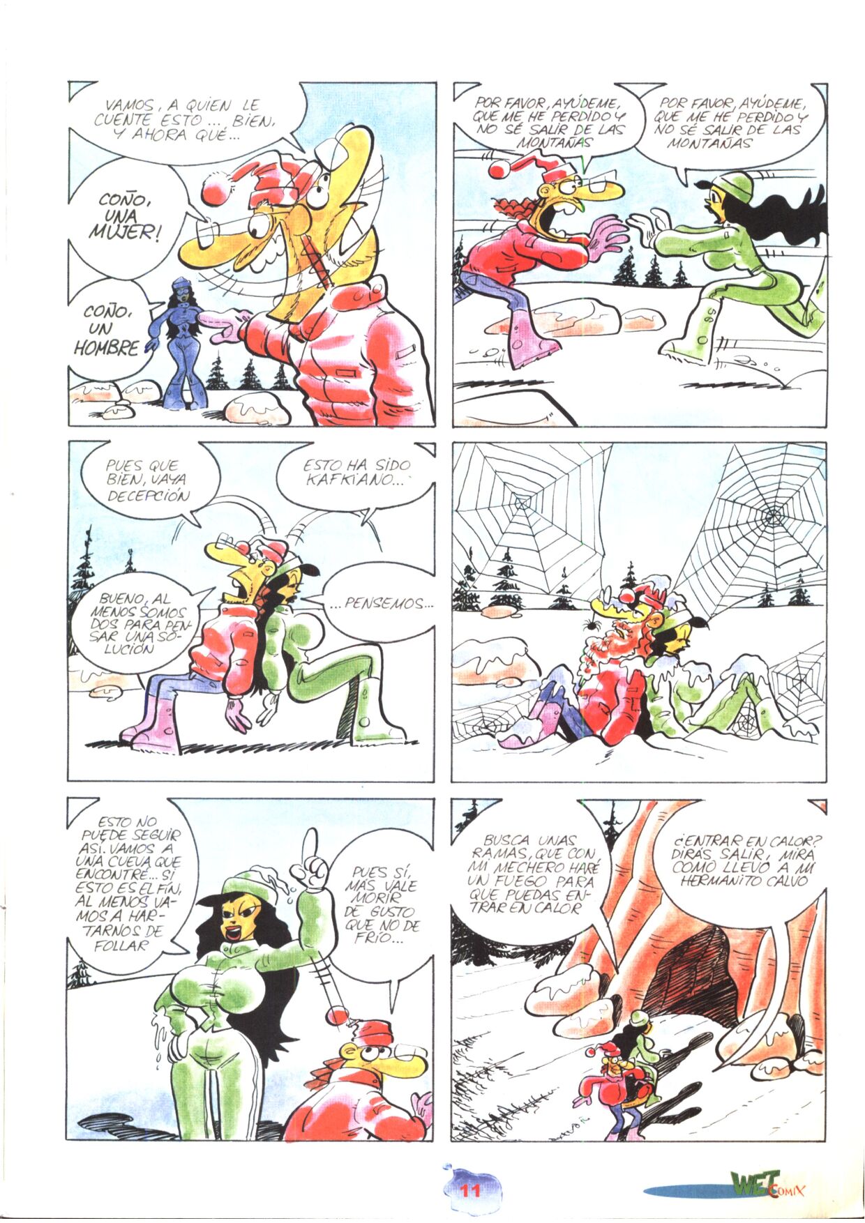 Wet Comix #9 page 11 full
