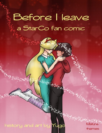 Before I leave: a starco fan comic cover