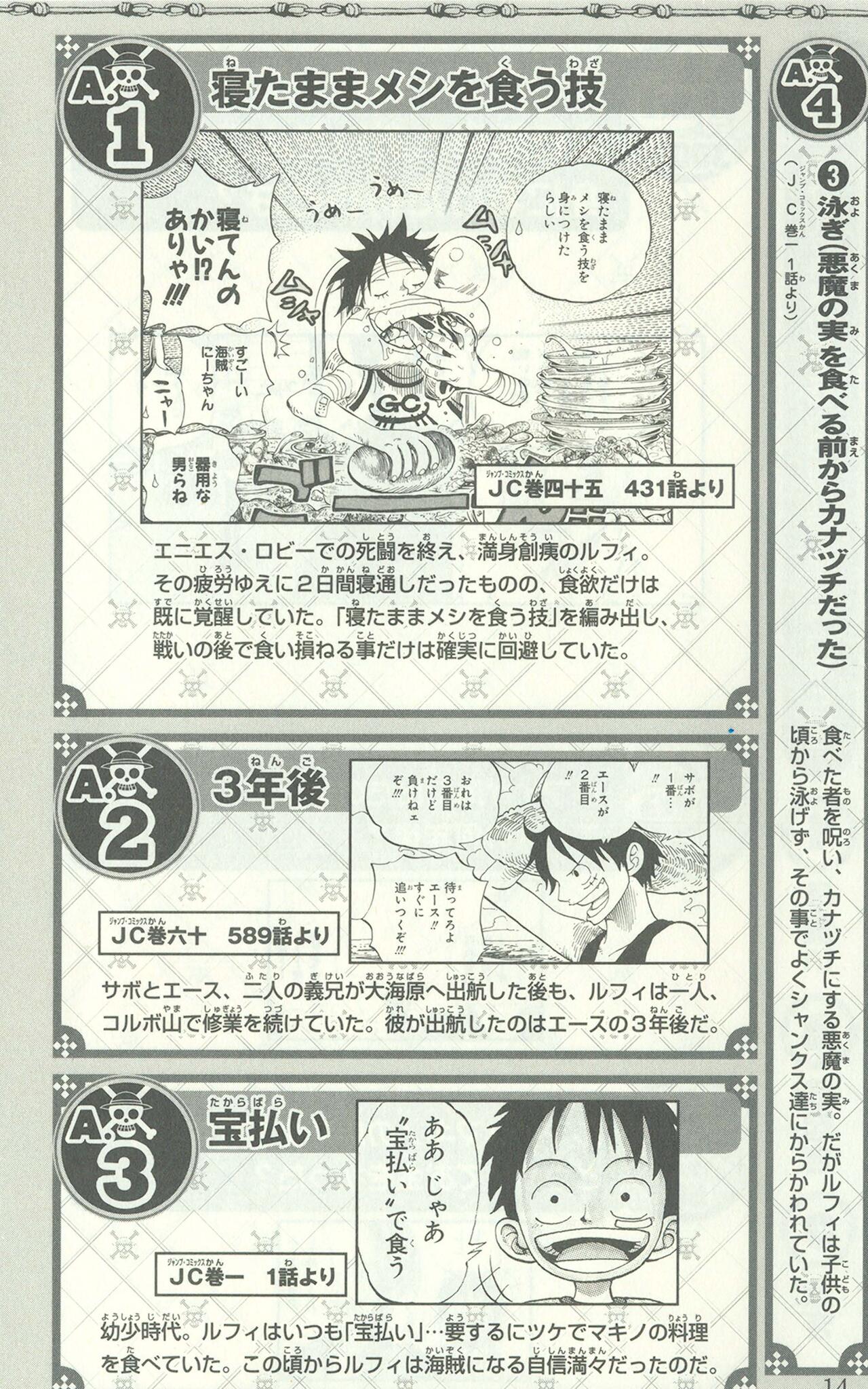 One Piece 500 Quiz Book page 11 full
