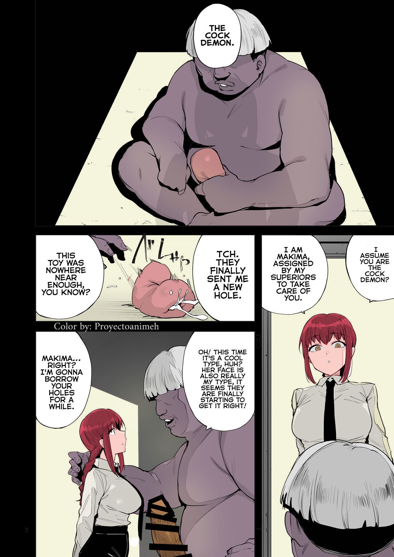 Makima VS Chinpo no Akuma page 3 full