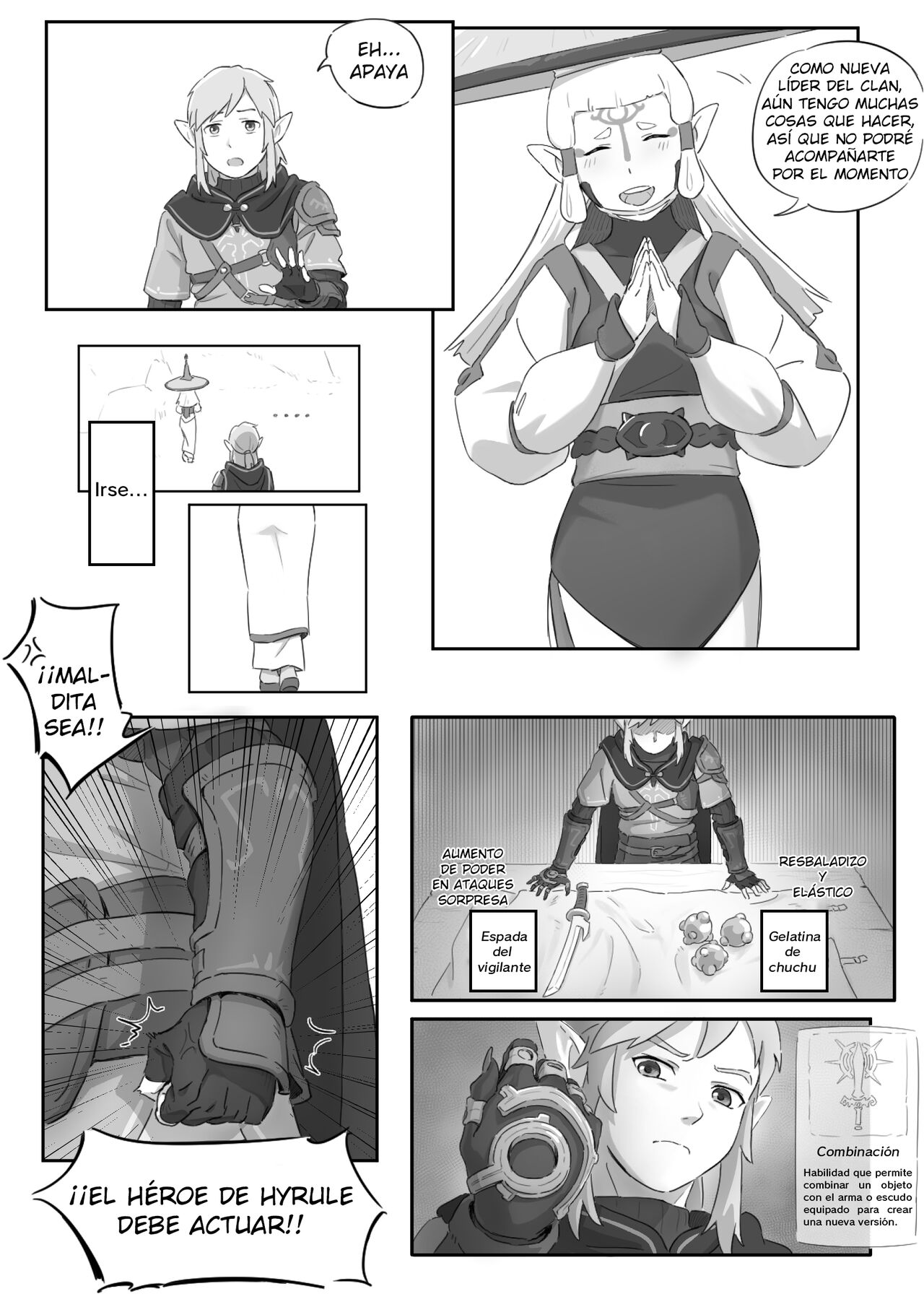 La leyenda del deseo en Hyrule page 6 full
