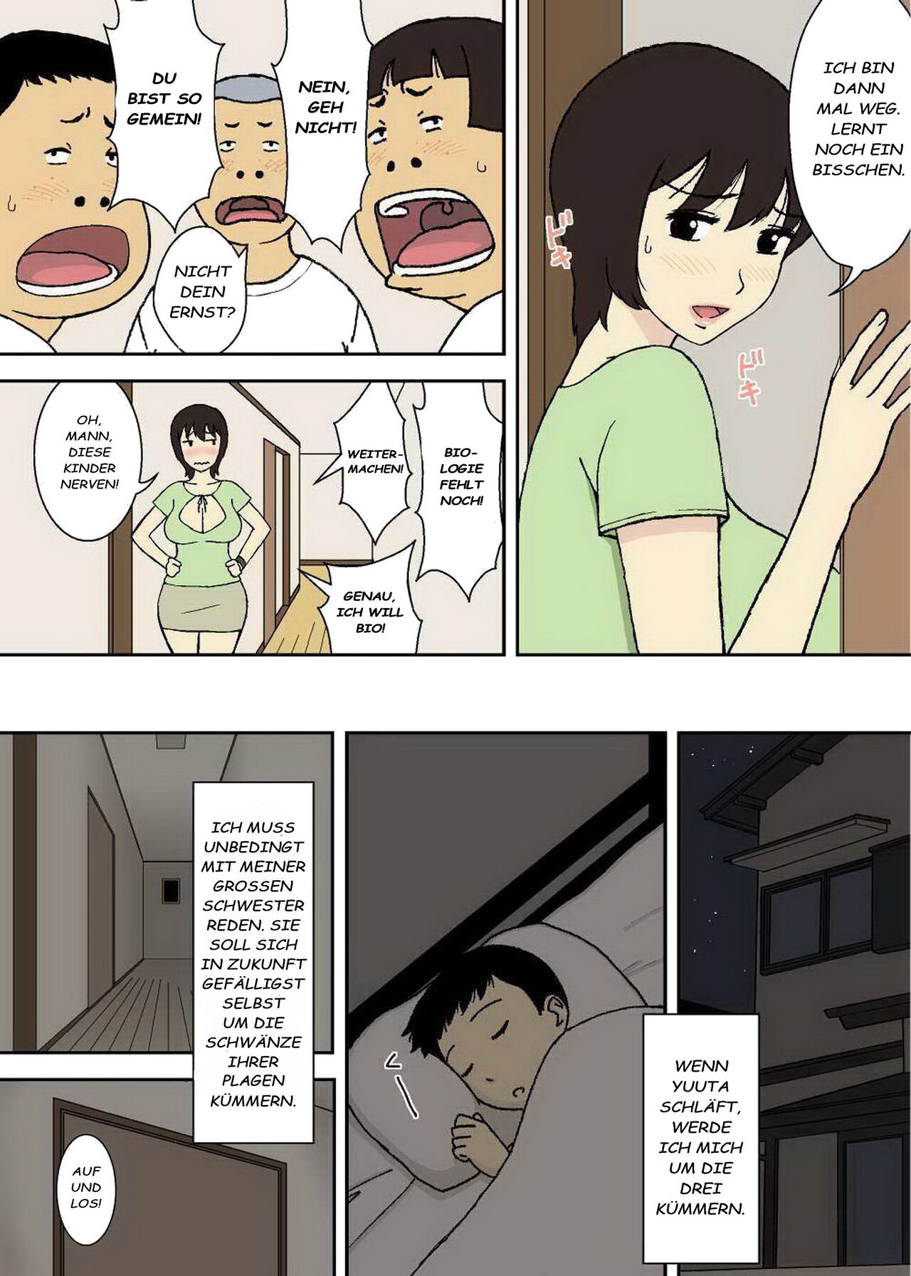 Urakan Warugaki to Kyonyuu Mama page 11 full