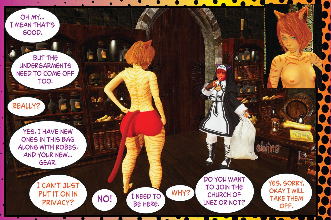 Fummunity Comix: Build a Futa Presents: The Purrfect Plan page 10 full
