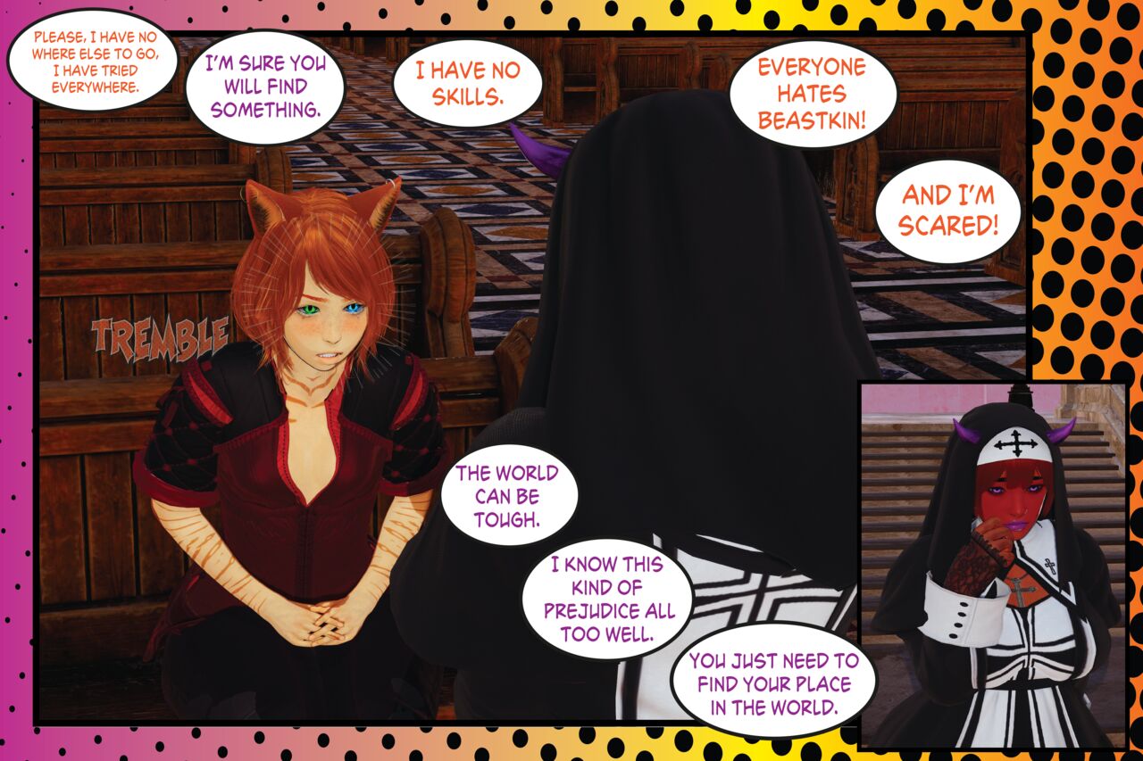 Fummunity Comix: Build a Futa Presents: The Purrfect Plan page 4 full