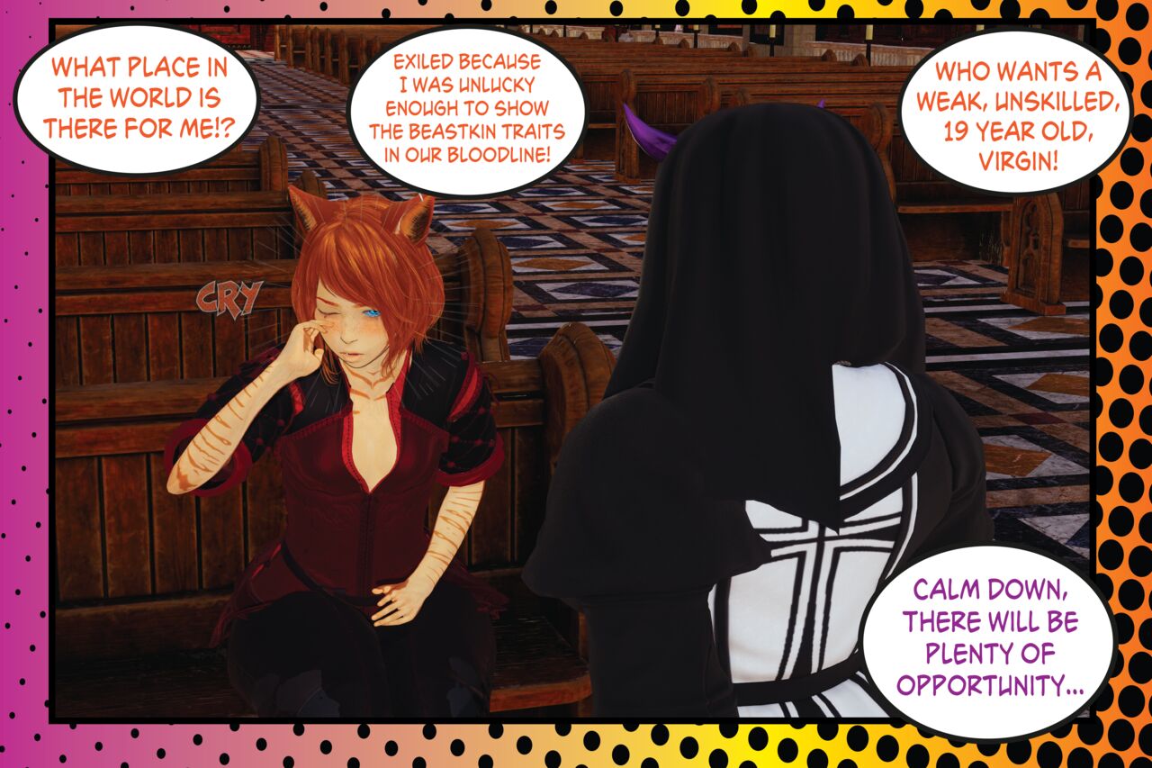 Fummunity Comix: Build a Futa Presents: The Purrfect Plan page 5 full