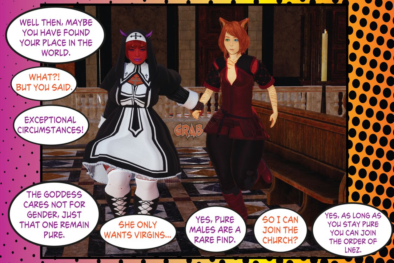 Fummunity Comix: Build a Futa Presents: The Purrfect Plan page 7 full