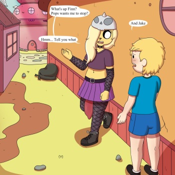 [Nimstrolord] Finn trying to be a good uncle (Adventure Time) cover