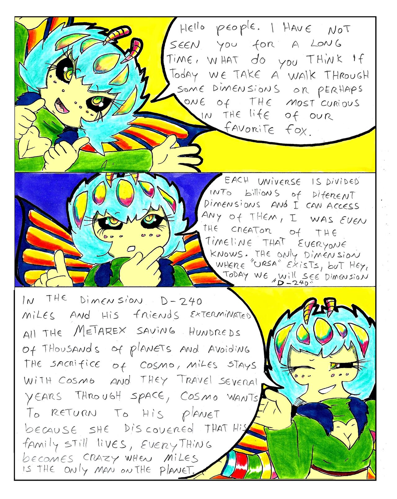 Six Girls and a Fox page 2 full