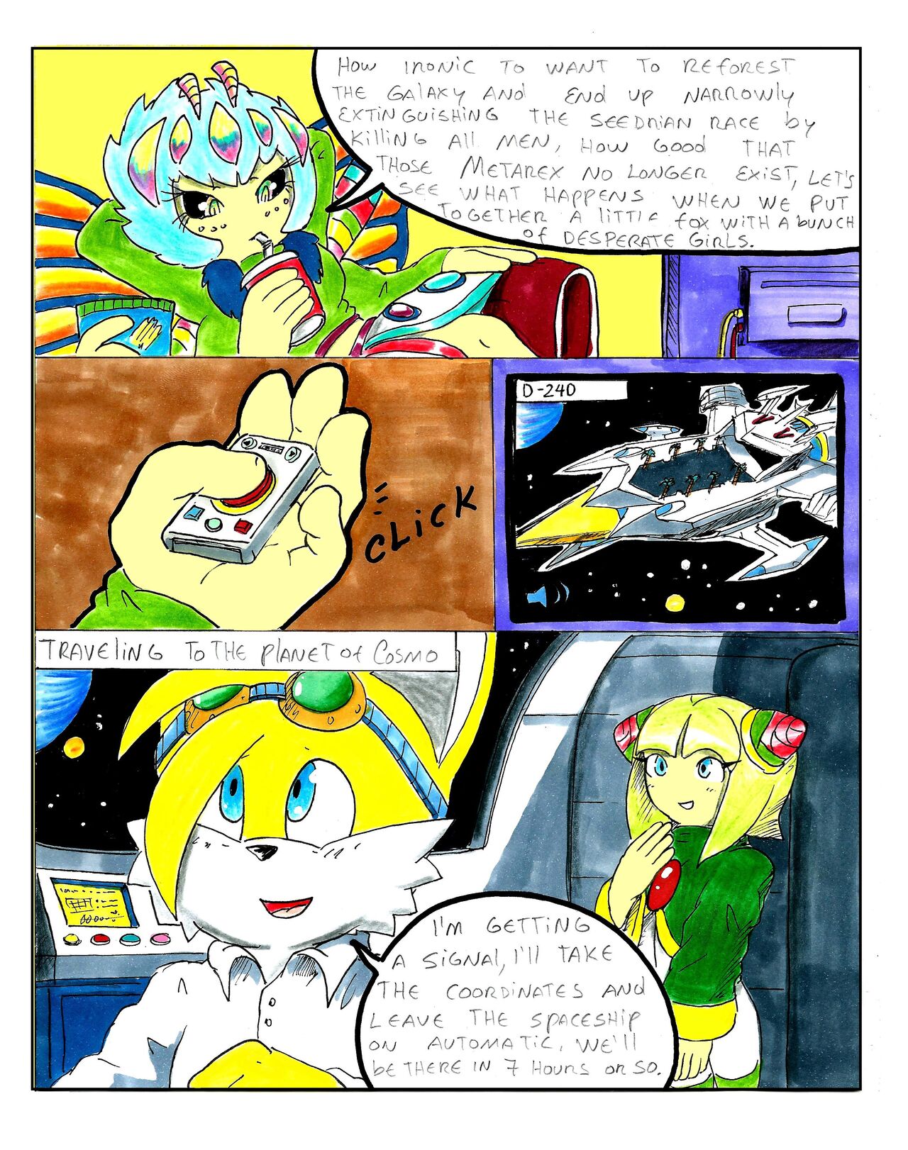 Six Girls and a Fox page 6 full