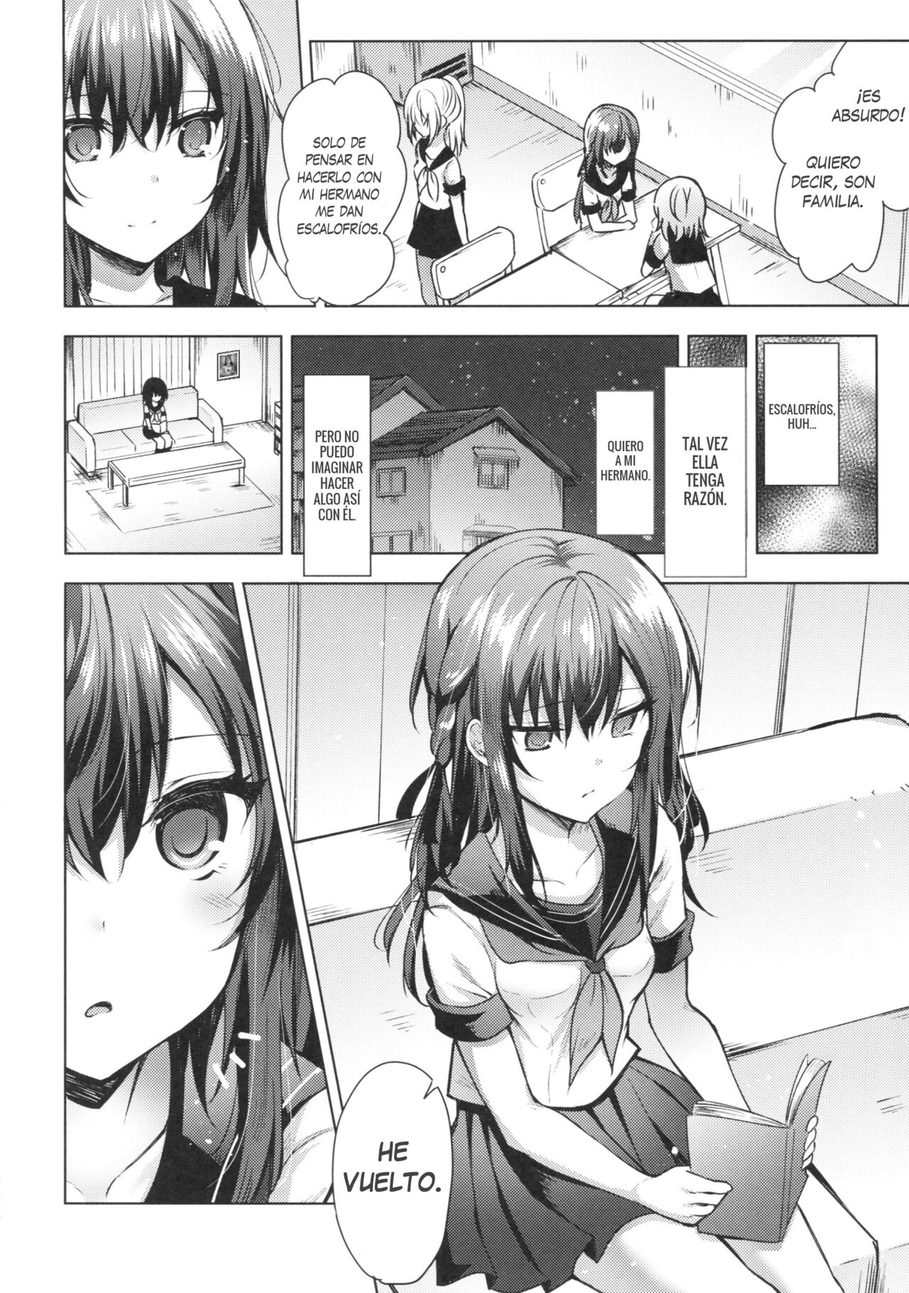 Tsumetai Binetsu -Kyoudai Hen- | Brisa Fría -Edición de Hermanos- page 4 full