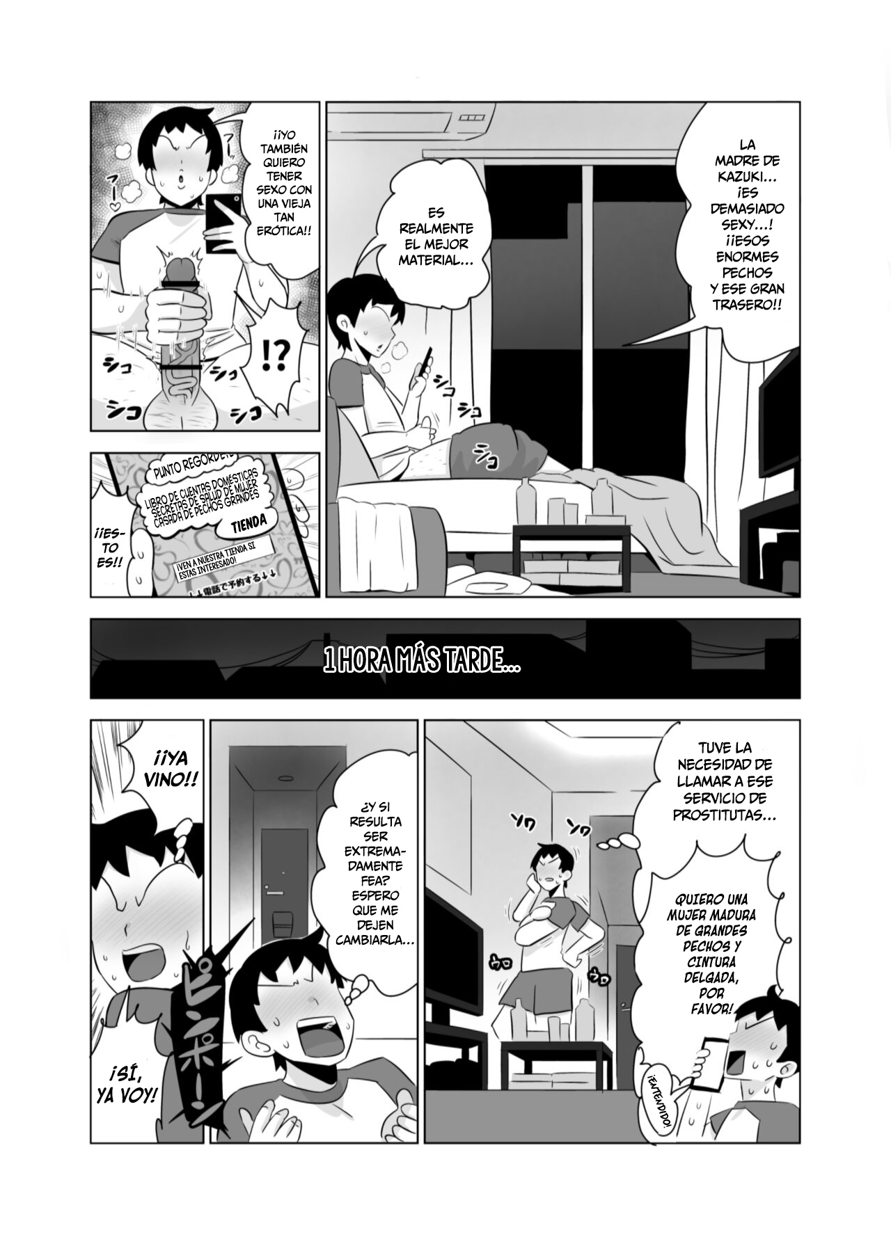 La Madre de mi Amigo es una Puta de Grandes Pechos page 4 full
