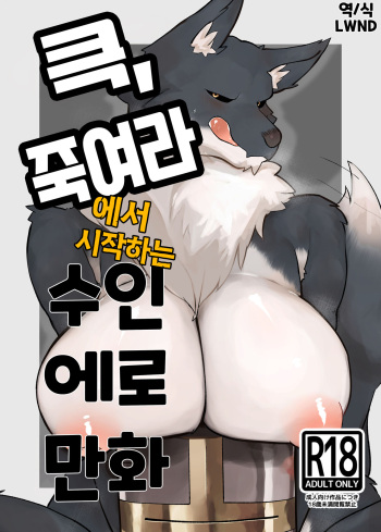 [Amerika nashi hanten] Kukkoro kara hajimaru kemoero manga [Korean] [LWND] cover
