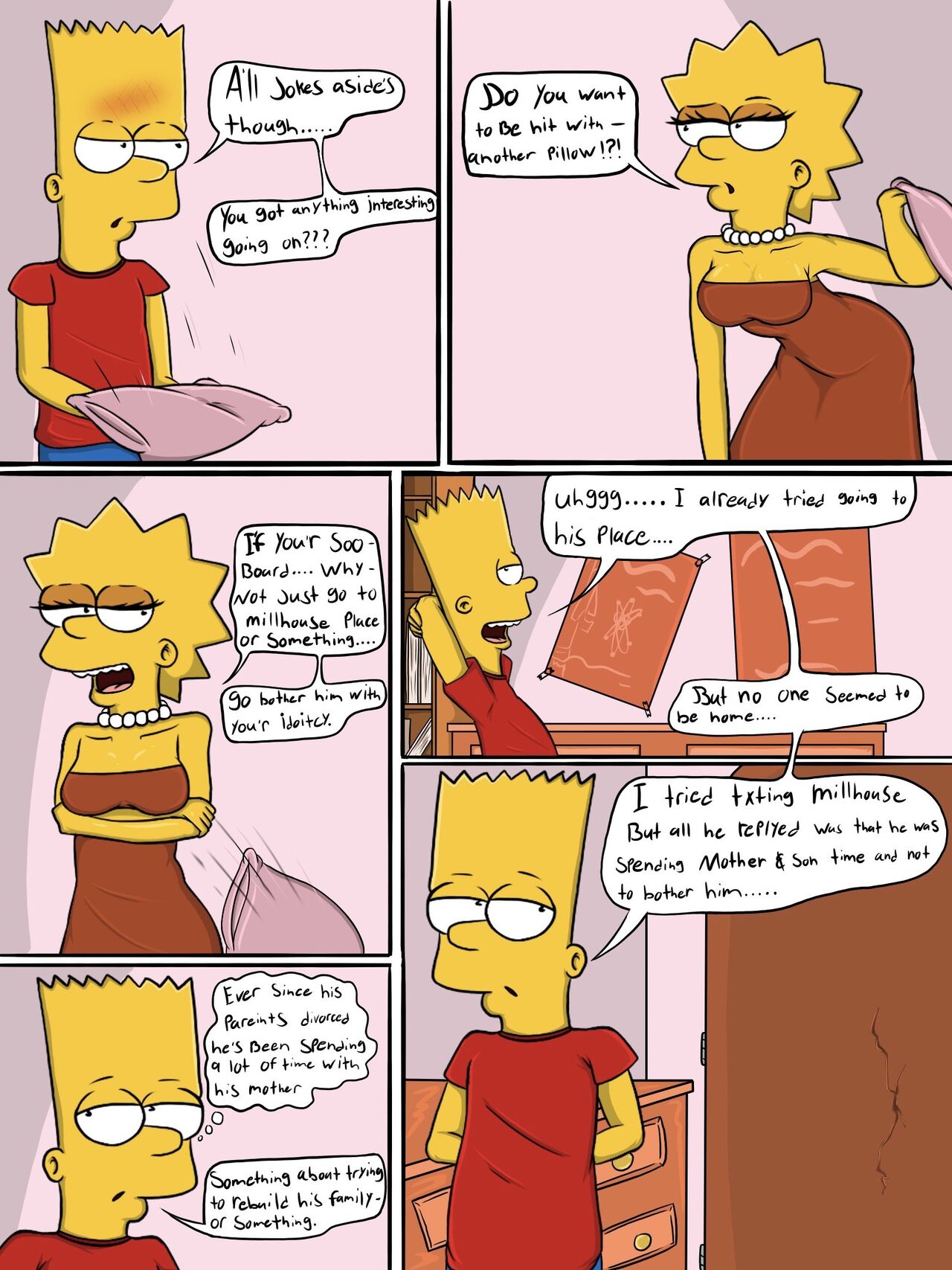 LisaMania 2024  Simpson sex comic page 3 full
