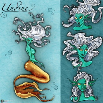[Desdamoana] Undine & Flora - Mermaids Delight cover