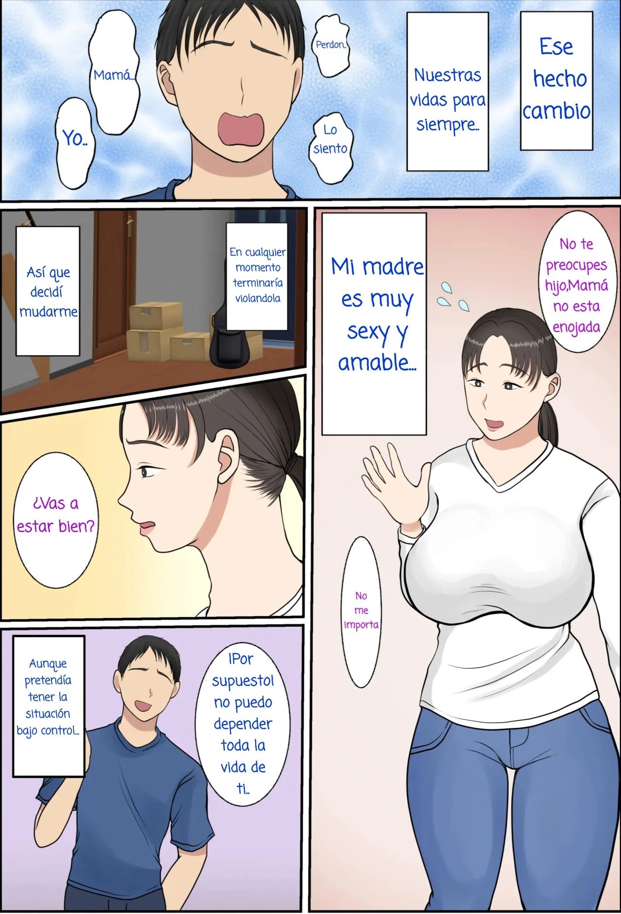 Kaseifu Yondara Haha ga Kita page 3 full