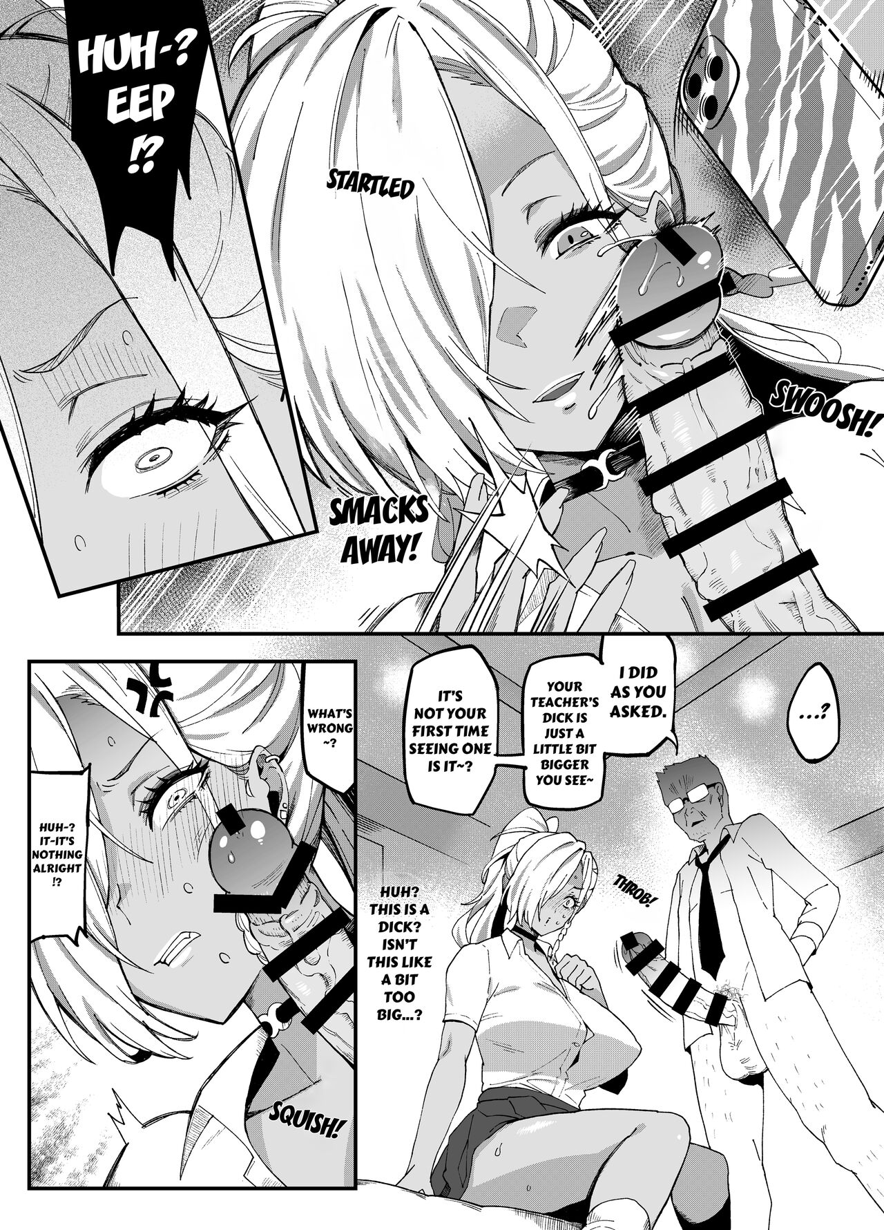 Making the Tall Plump Tough Bitch Gal understand her Place page 11 full
