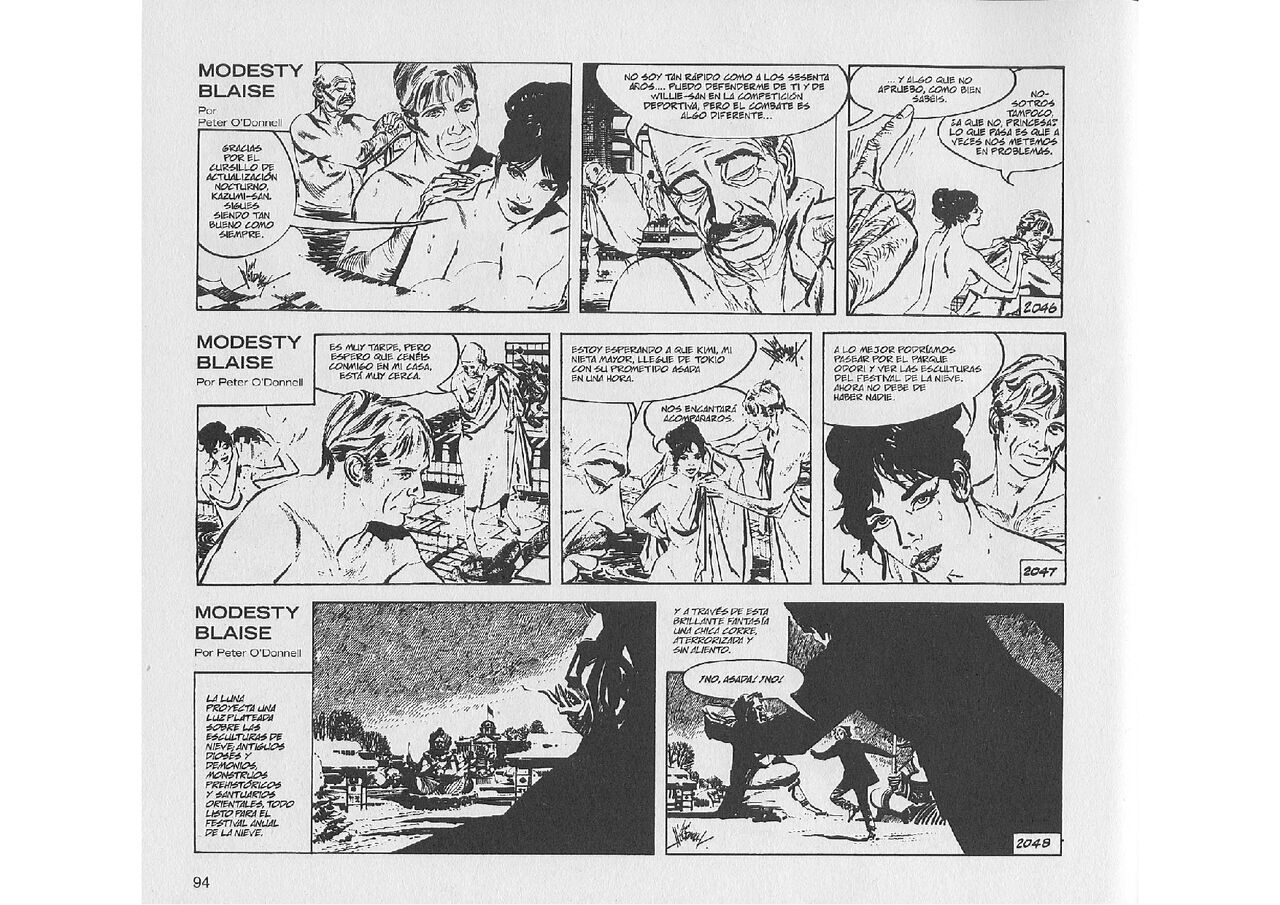 Modesty Blaise: Los Señores de la Guerra de Fénix page 3 full