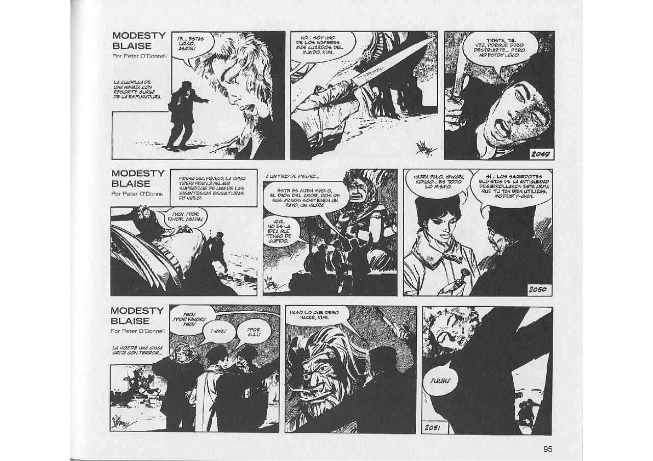Modesty Blaise: Los Señores de la Guerra de Fénix page 4 full