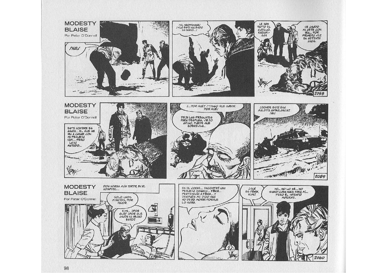 Modesty Blaise: Los Señores de la Guerra de Fénix page 7 full