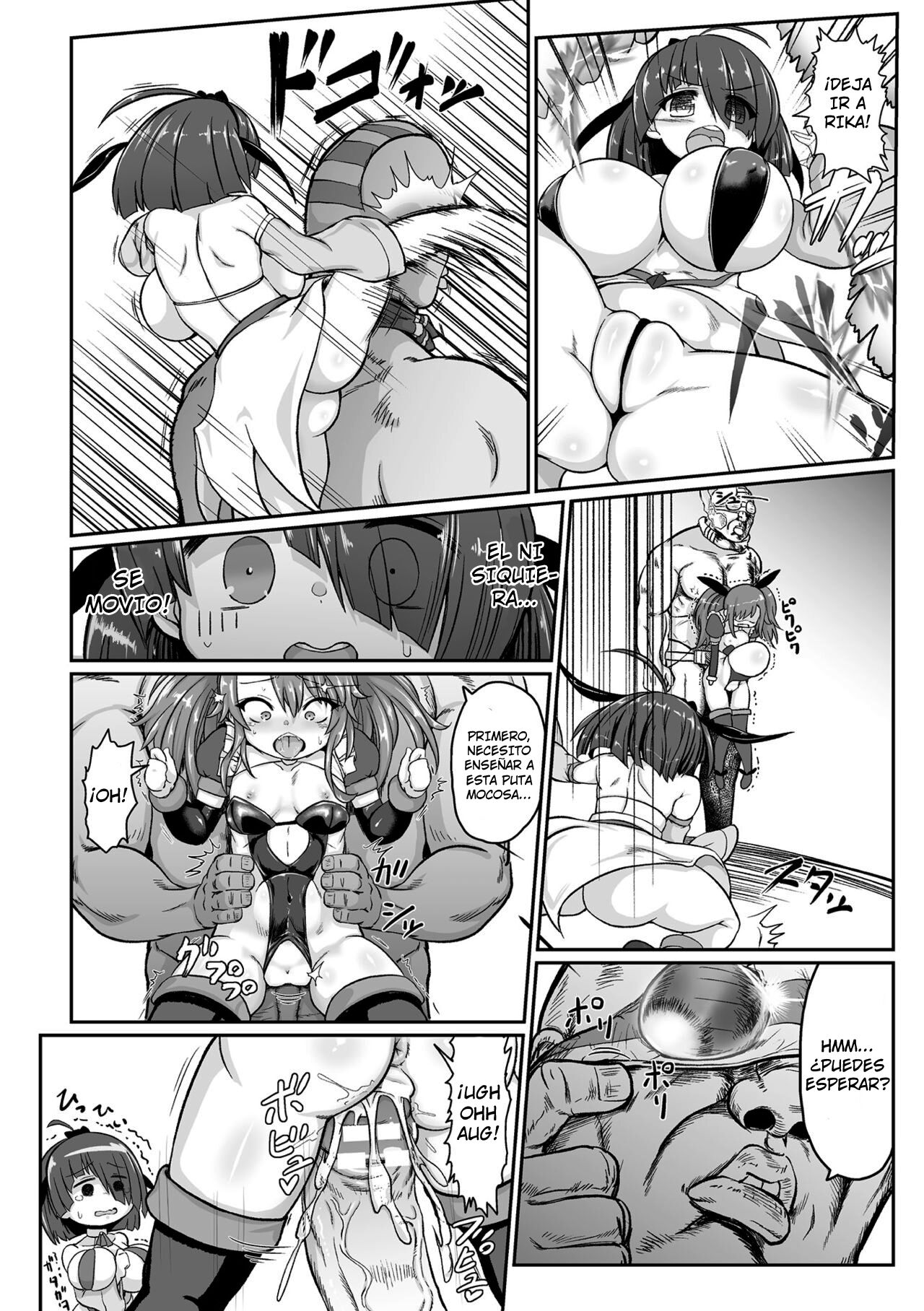 Aku no Mahou Shoujo vs Seigi no Kamen Oji-san page 12 full