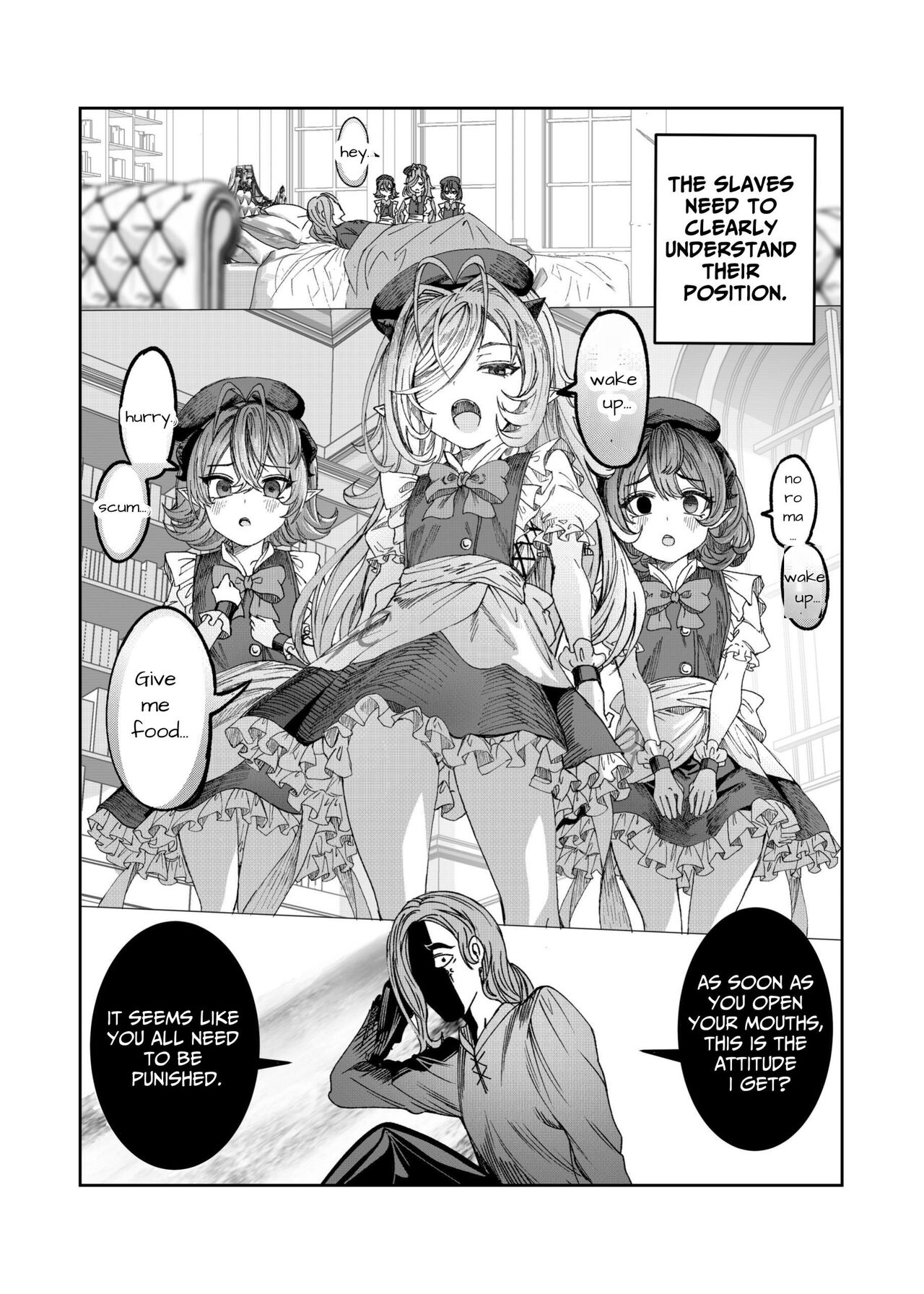 Dorei o Choukyou shite Harem Tsukuru ~Sodateta Dorei-tachi to Junai Harem H suru made no Hanashi~ "Manga Ban" | Training My Servants To Create A Harem page 12 full