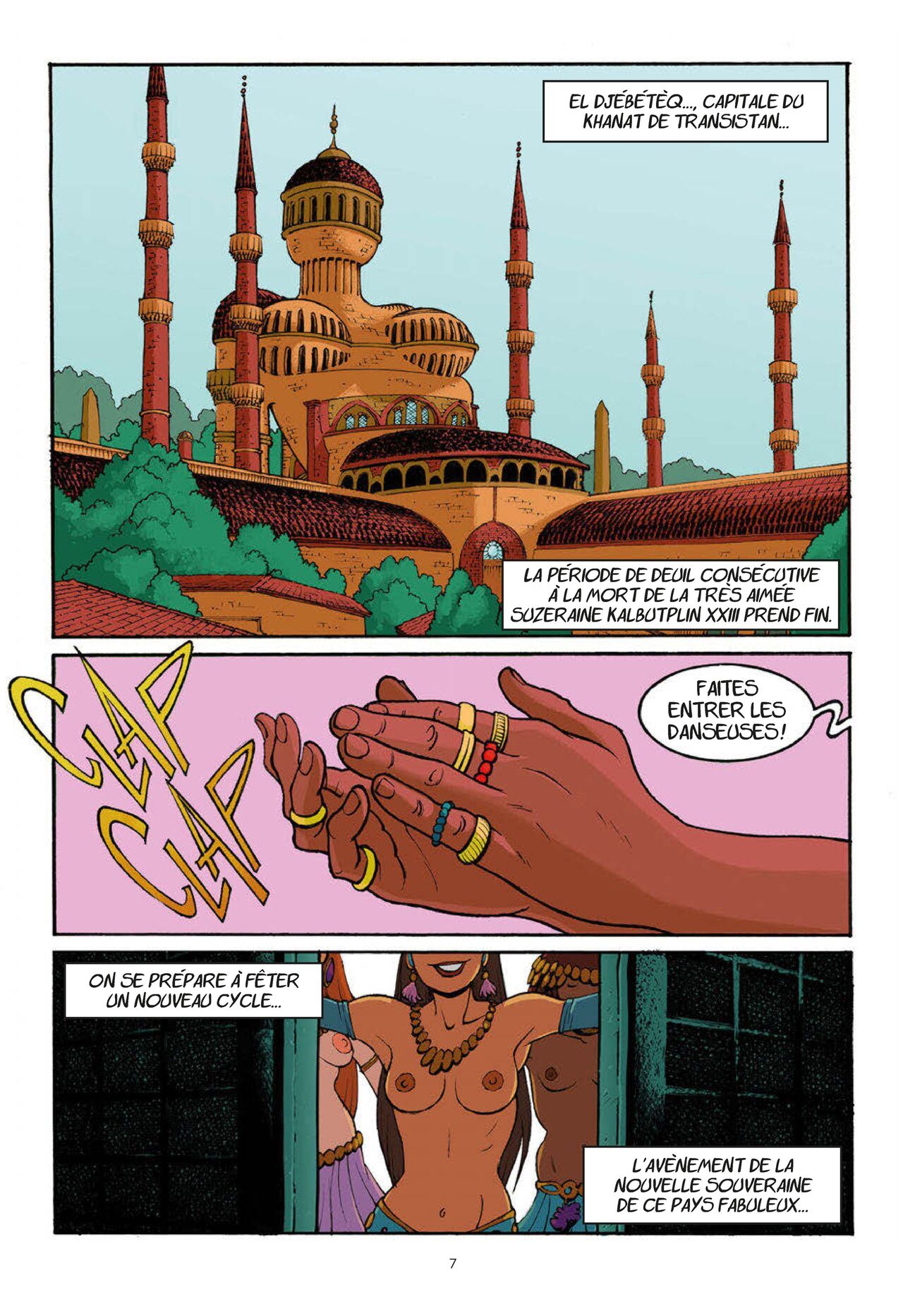 Connie, la Barbare #2 - Les bijoux du Transistan page 9 full