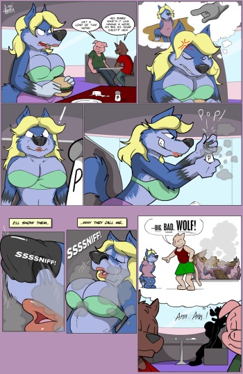 [CrazyassBeethoven (Ari-Dynamic)] Step Aside, Said the Wolf, I Need to Sneeze cover