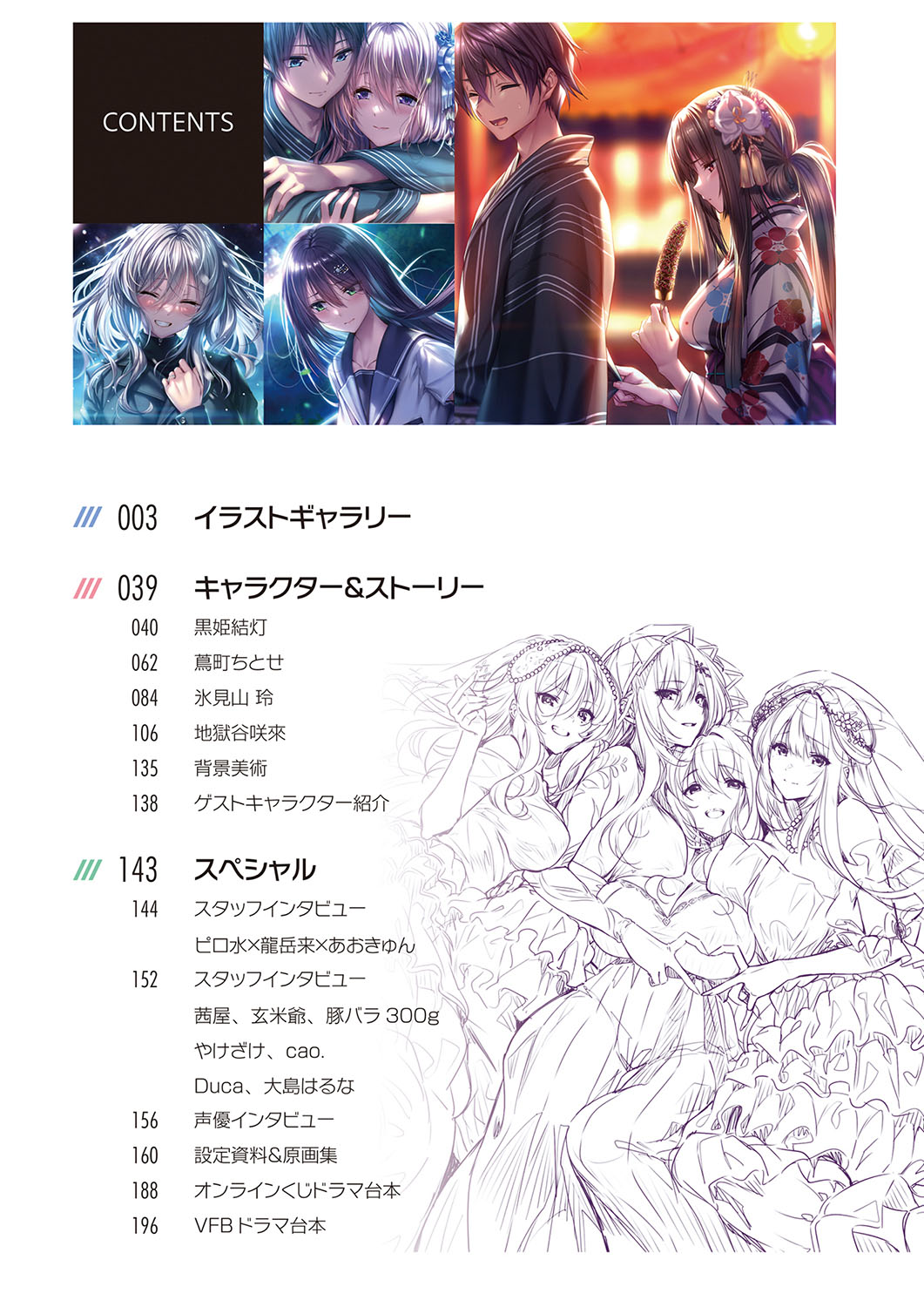 Amakano 2+ Visual Fan Book page 5 full