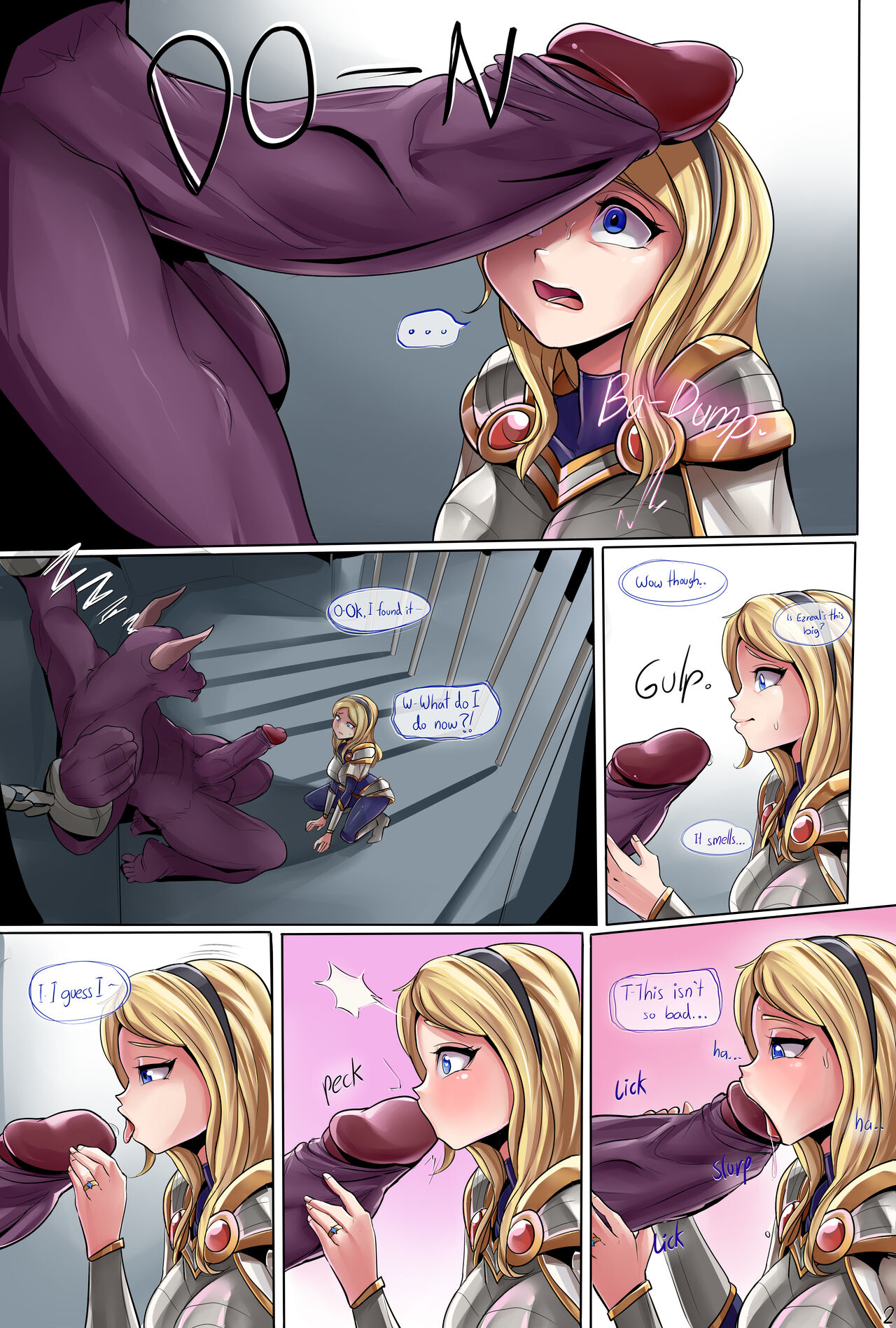 Lux & the Minotaur - True Love's Rape page 3 full