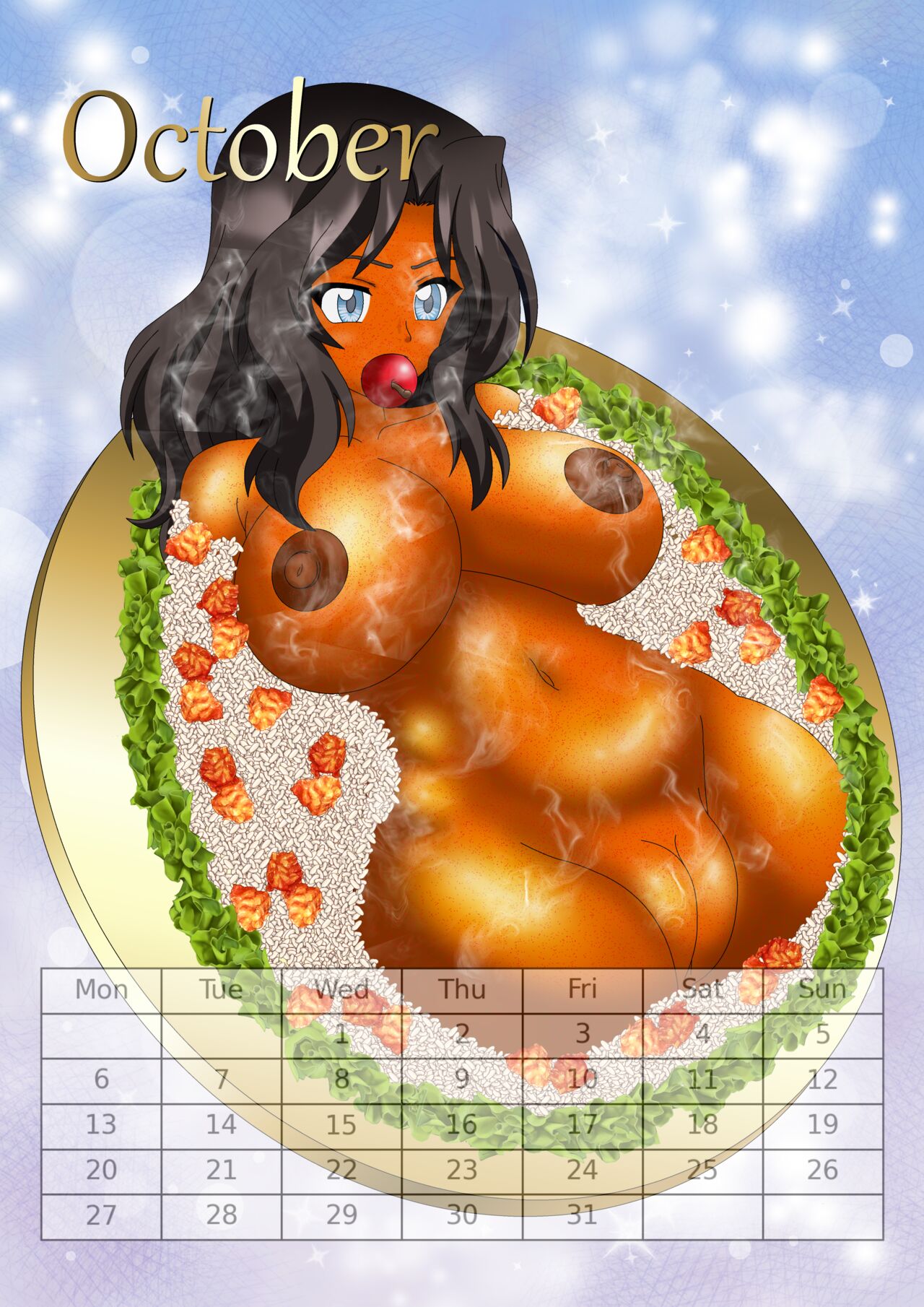 Girls und Panzer.  Das Abendessen.  Kalender2025.  . page 11 full