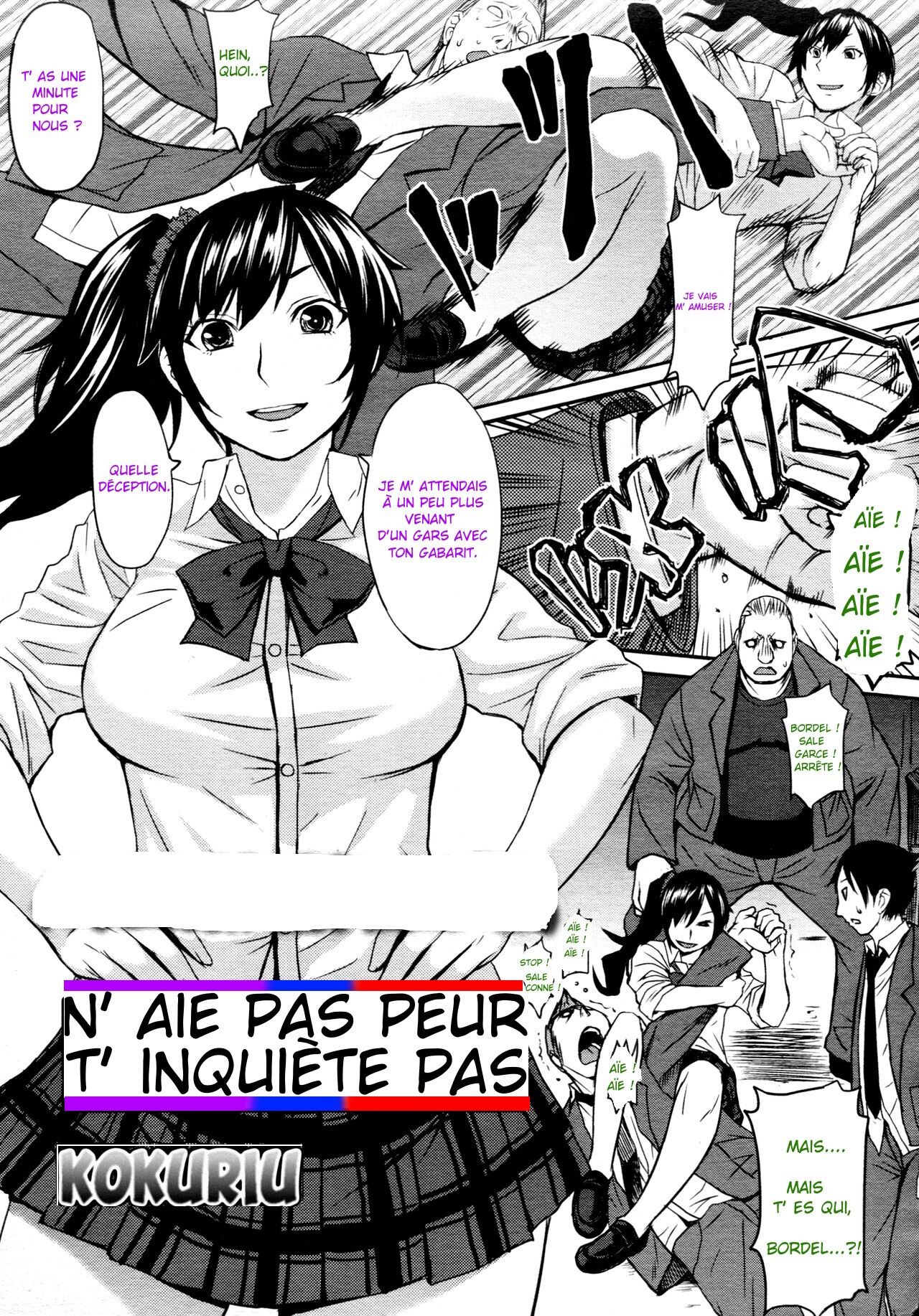 NO FEAR! | N'aie pas peur ! T'inquiète pas ! page 2 full