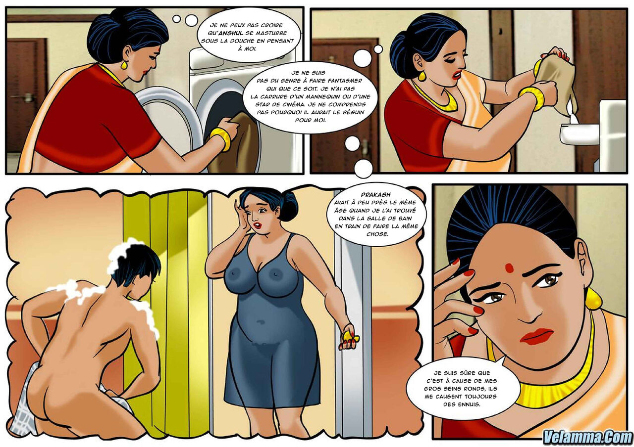 Velamma - 025 - Babou la Brute page 10 full
