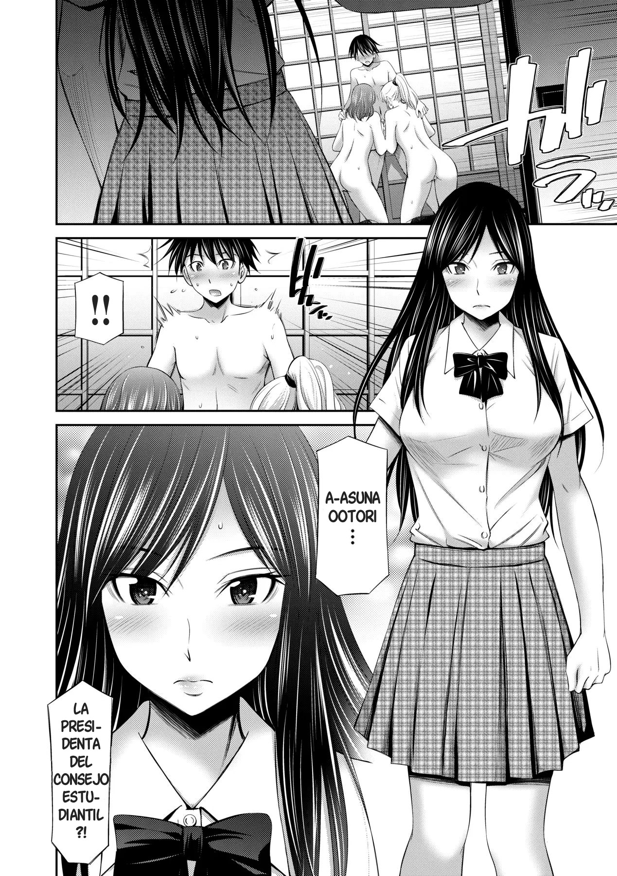 Senpai-tachi to no Gakuen Seikatsu chap.3| Mi vida escolar con las senpais cap.3 page 7 full