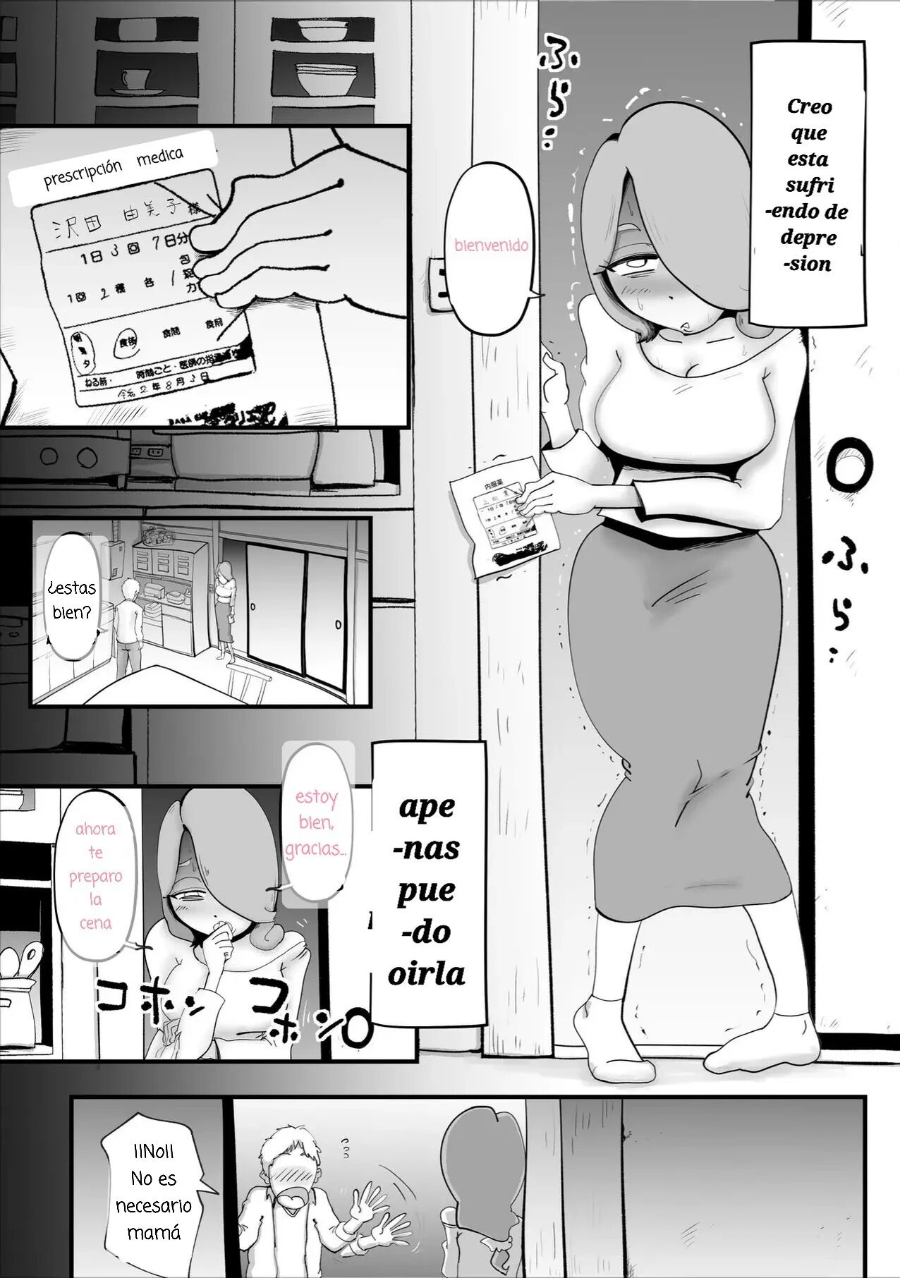 Utsu na Hahaoya ga Musuko o Suki Sugiru Ken | Una MAdre Deprimida Ama Demasiado a su Hijo page 3 full