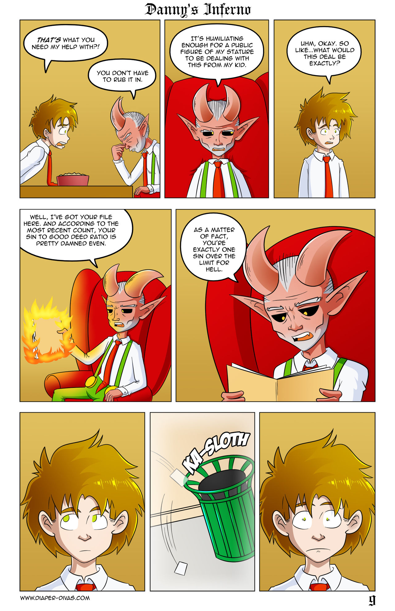 Danny's Inferno page 11 full