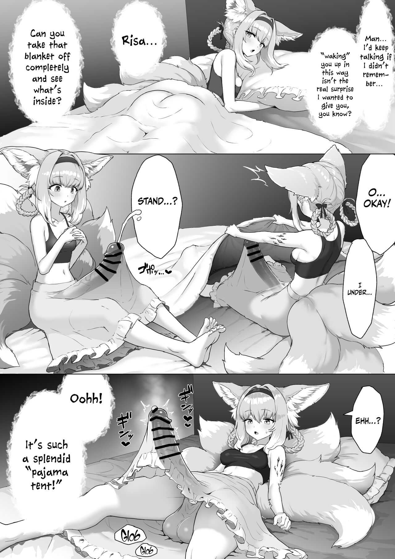 Futanari Suzuran-chan page 12 full